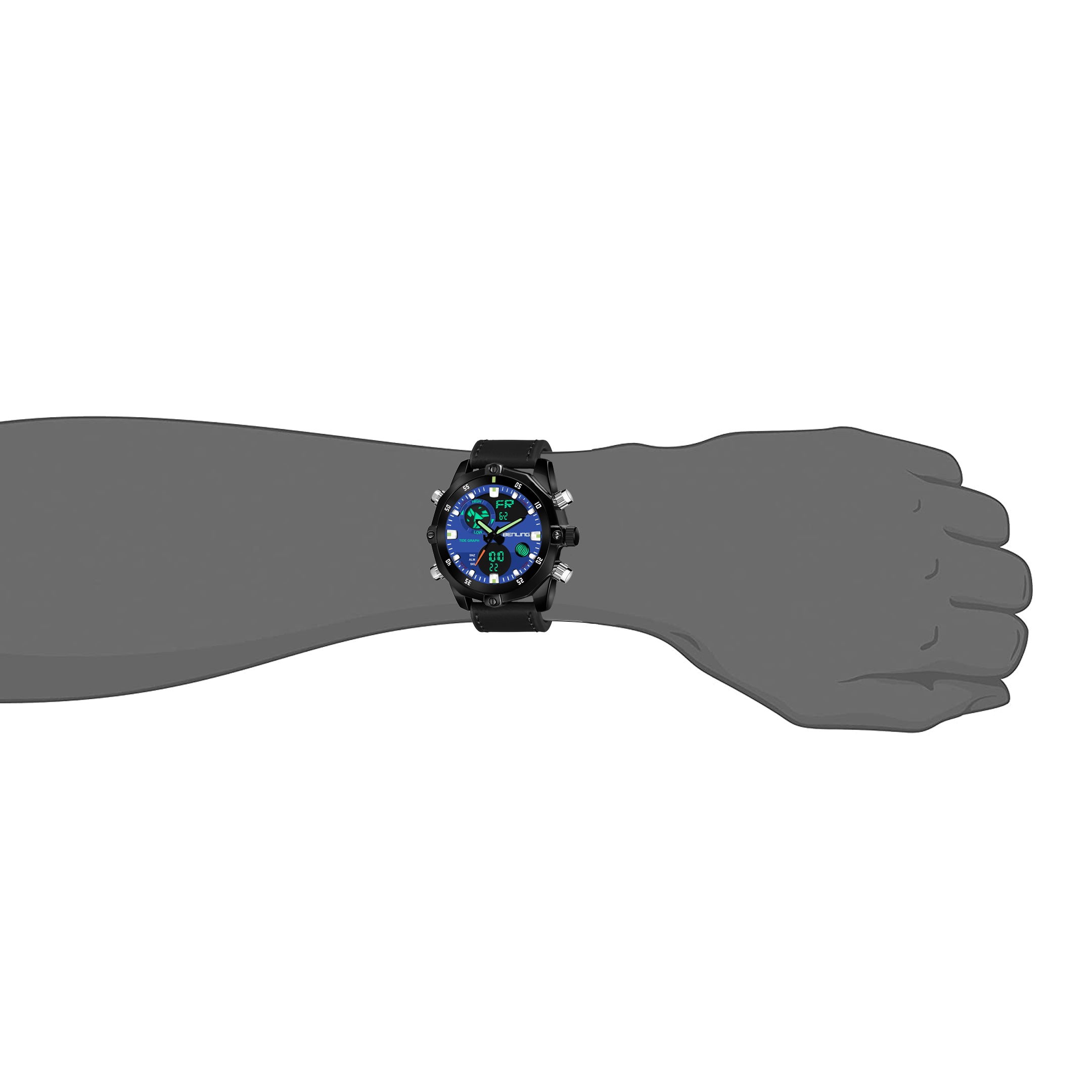 BL1021 Benling Speedster Ana Digital Watch