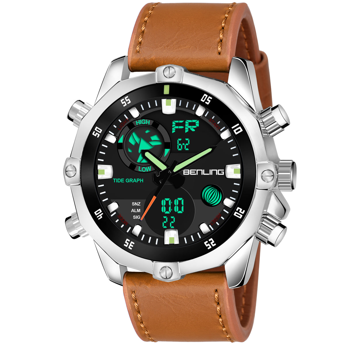 Benling Speedster Ana Digital Watch – BENLING BL-1021 My Store