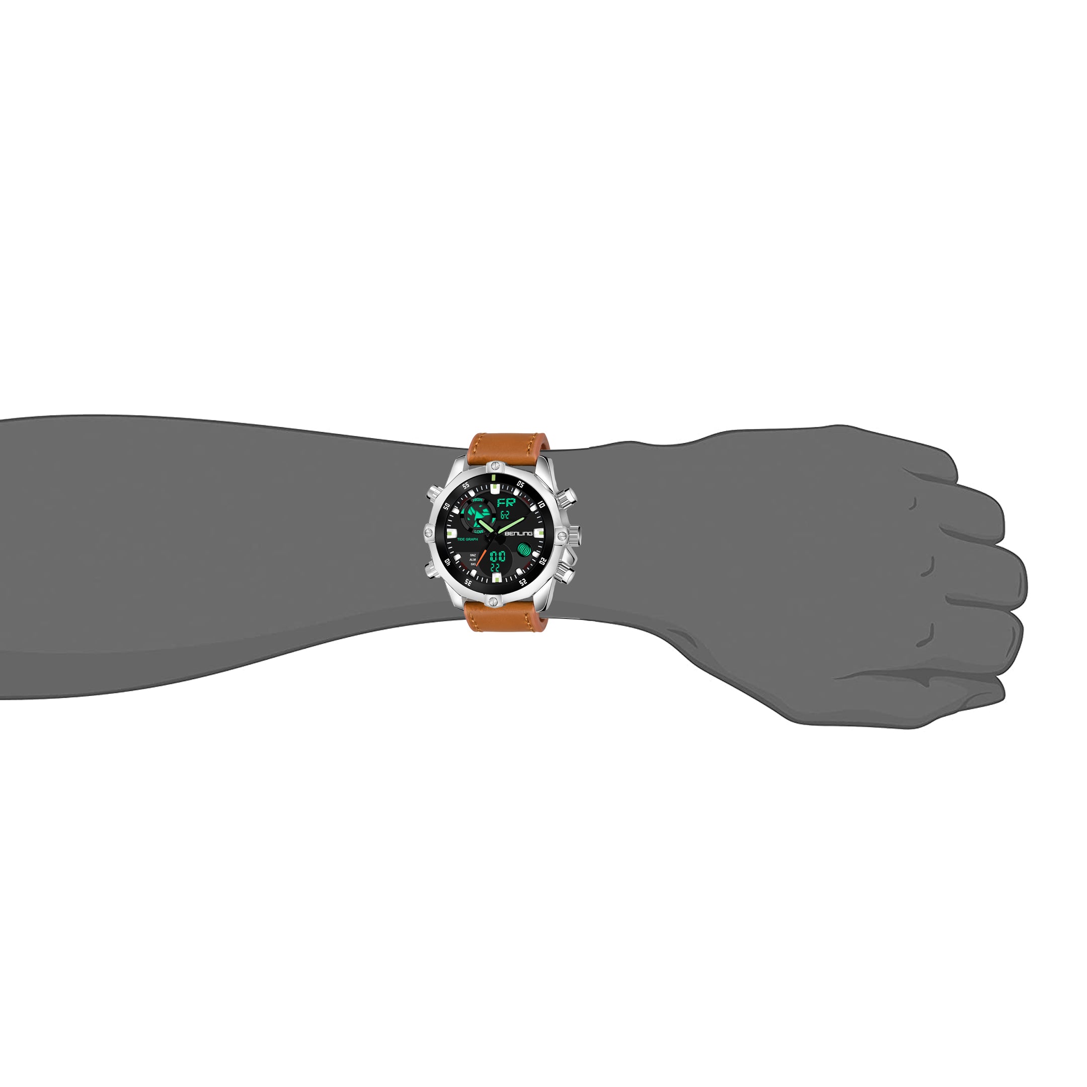 BL1021 Benling Speedster Ana Digital Watch