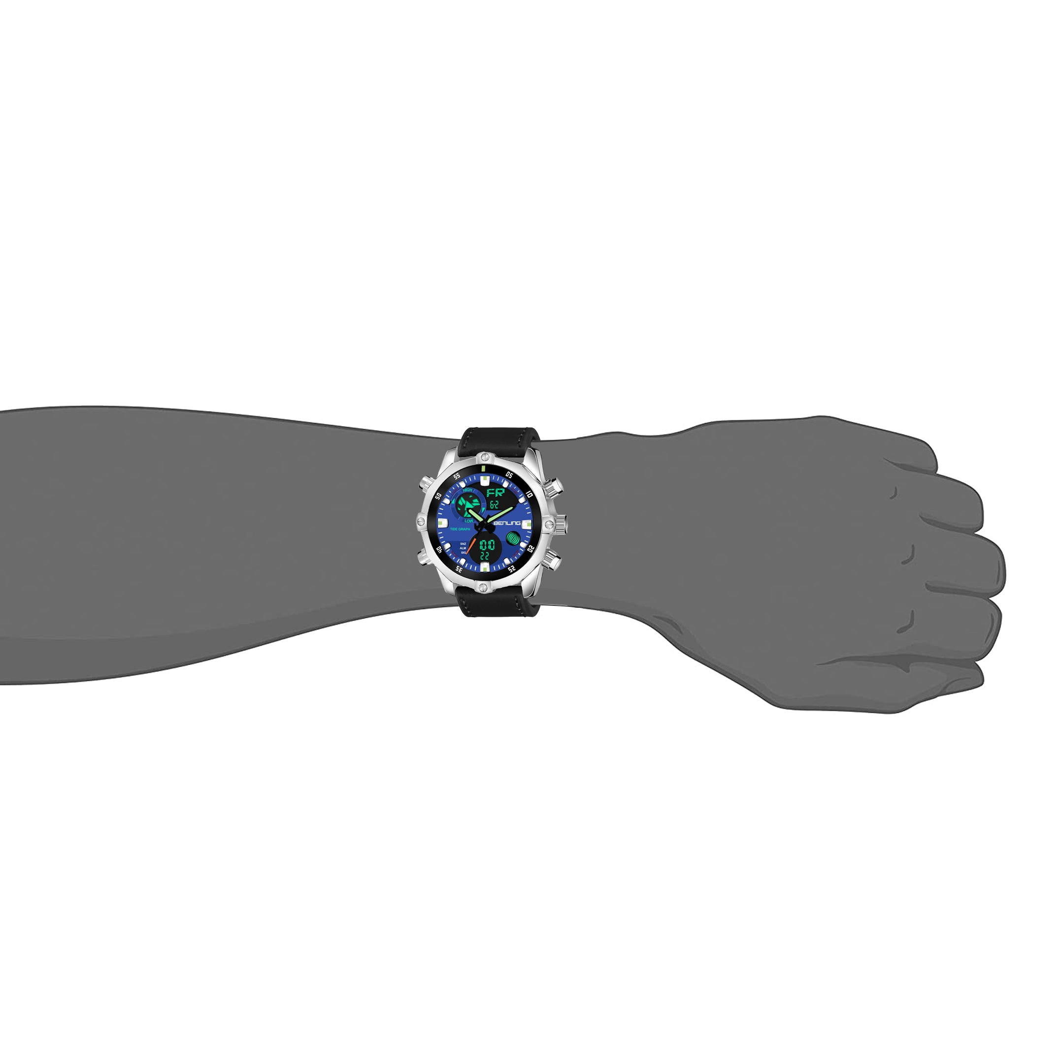 Benling Speedster Ana Digital Watch – BENLING BL-1021 My Store