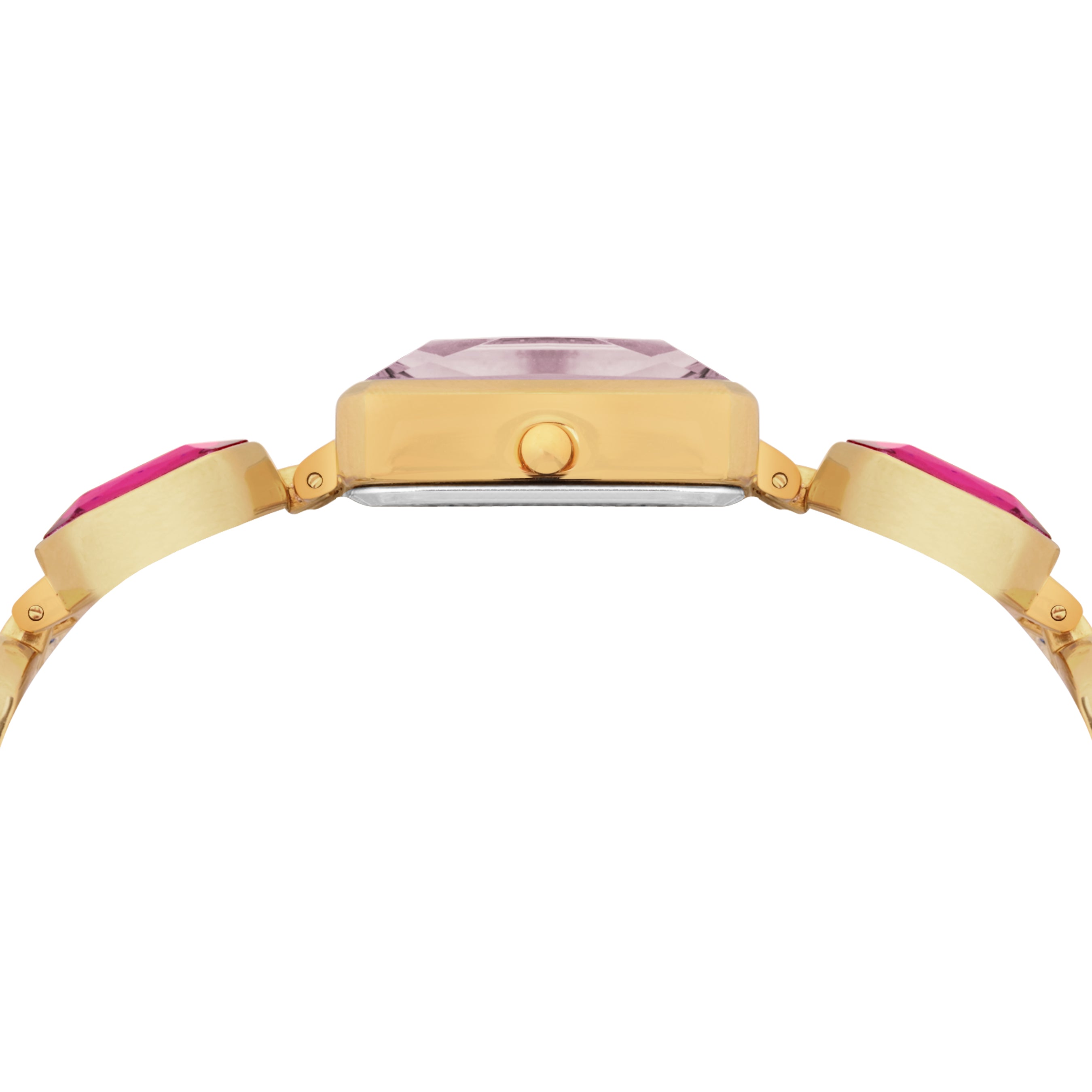 Benling Square Gemstone Dial Watch - Luxurious Wrist Watch for Women