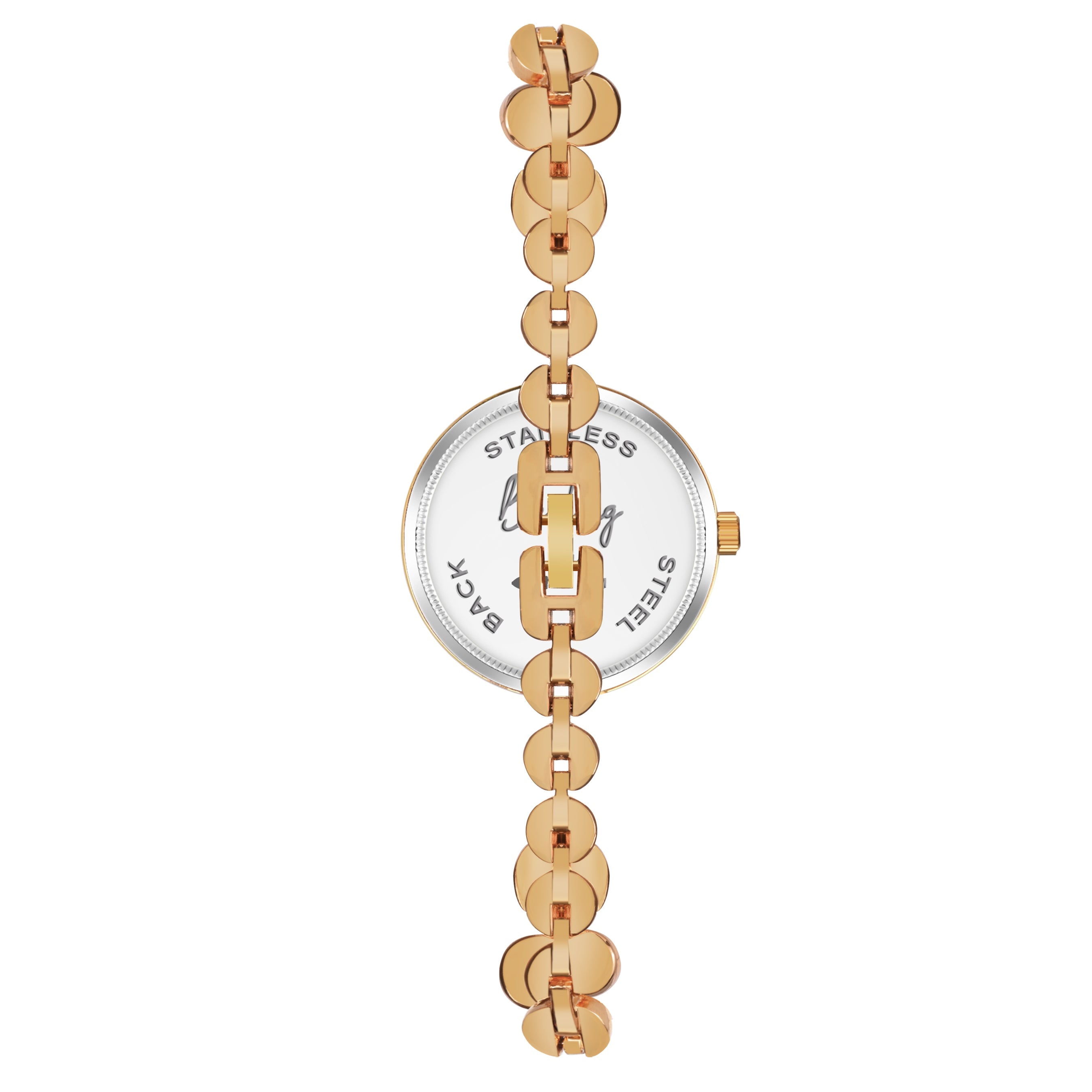 Benling Women's Quartz Watch - with Sapphire Crystal Glass - with Pearl Box and Bracelet