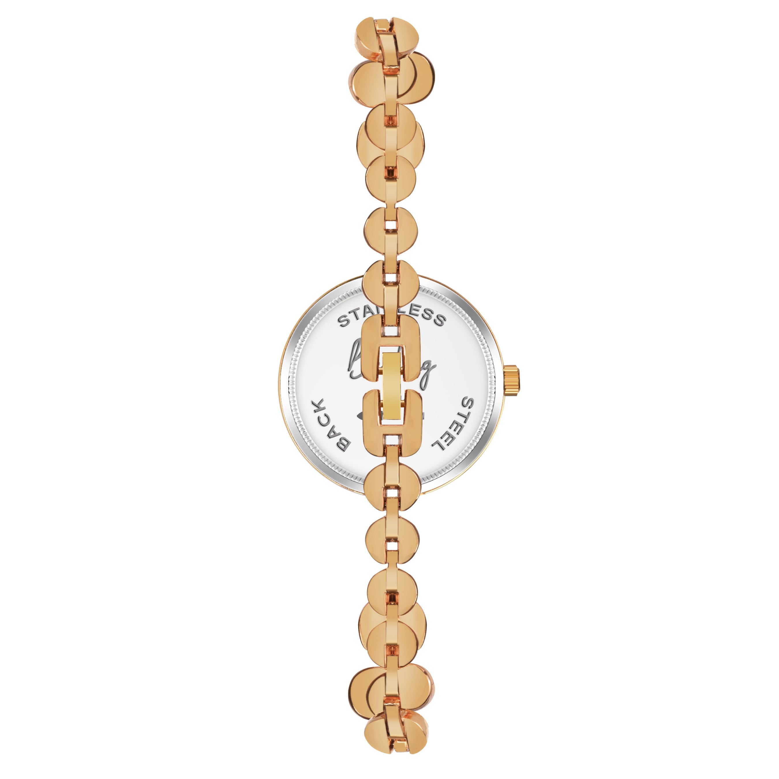 Benling Women's Quartz Watch - with Sapphire Crystal Glass - with Pearl Box and Bracelet
