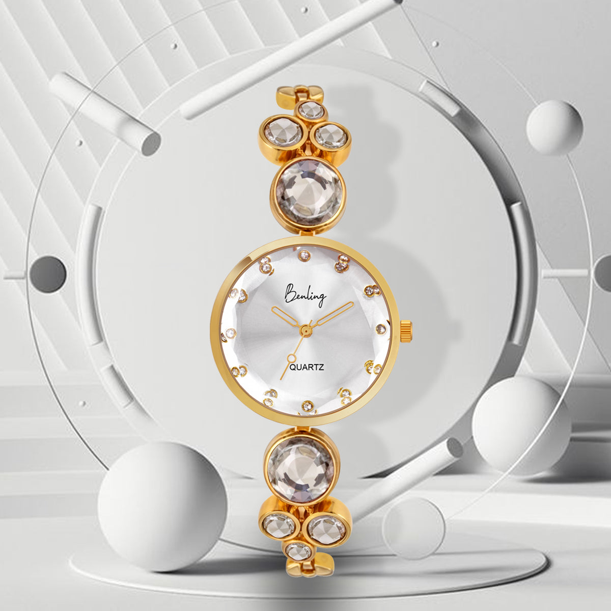 BL-1044 Benling Women's Quartz Watch - with Sapphire Crystal Glass Benling