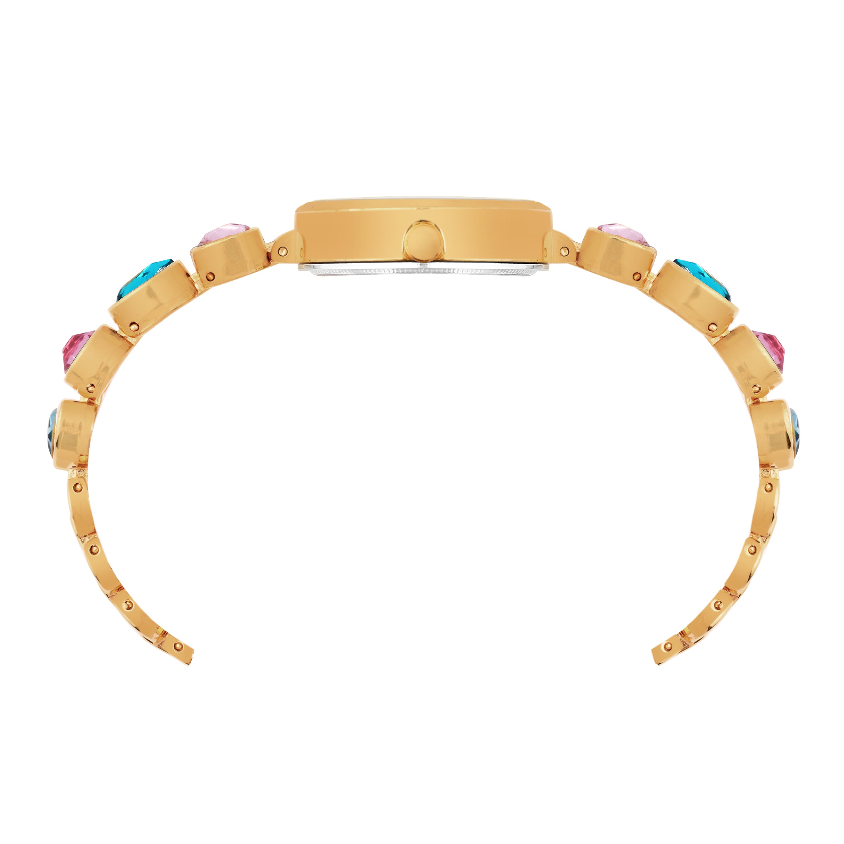 Benling Elegant Crystal-Studded Quartz Watch for Women – Luxury Design with Sparkling Stones BL-1045