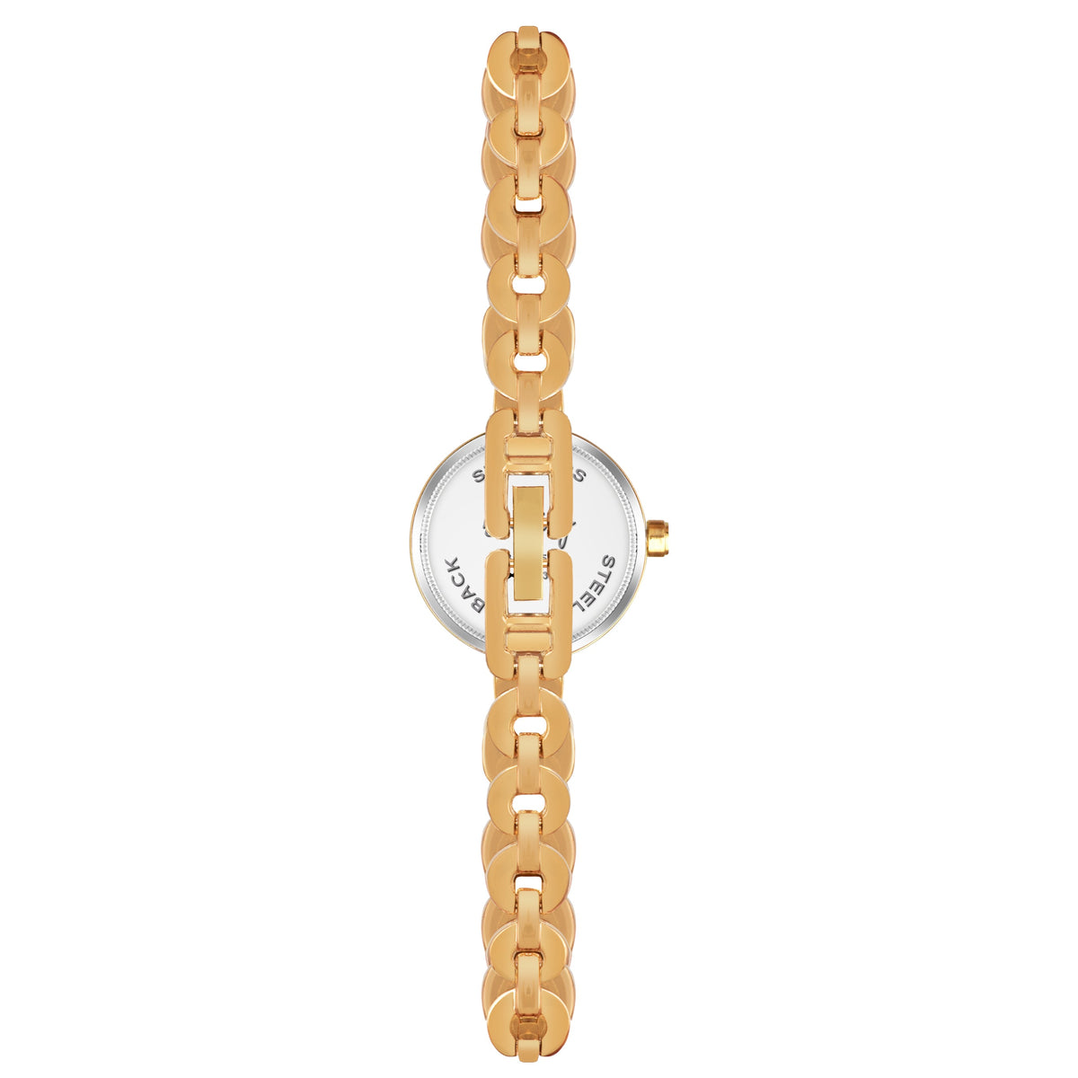 Benling Crystal-Studded Quartz Watch for Women – Luxury Design with Sparkling Stones - - with Pearl Box and Bracelet Benling