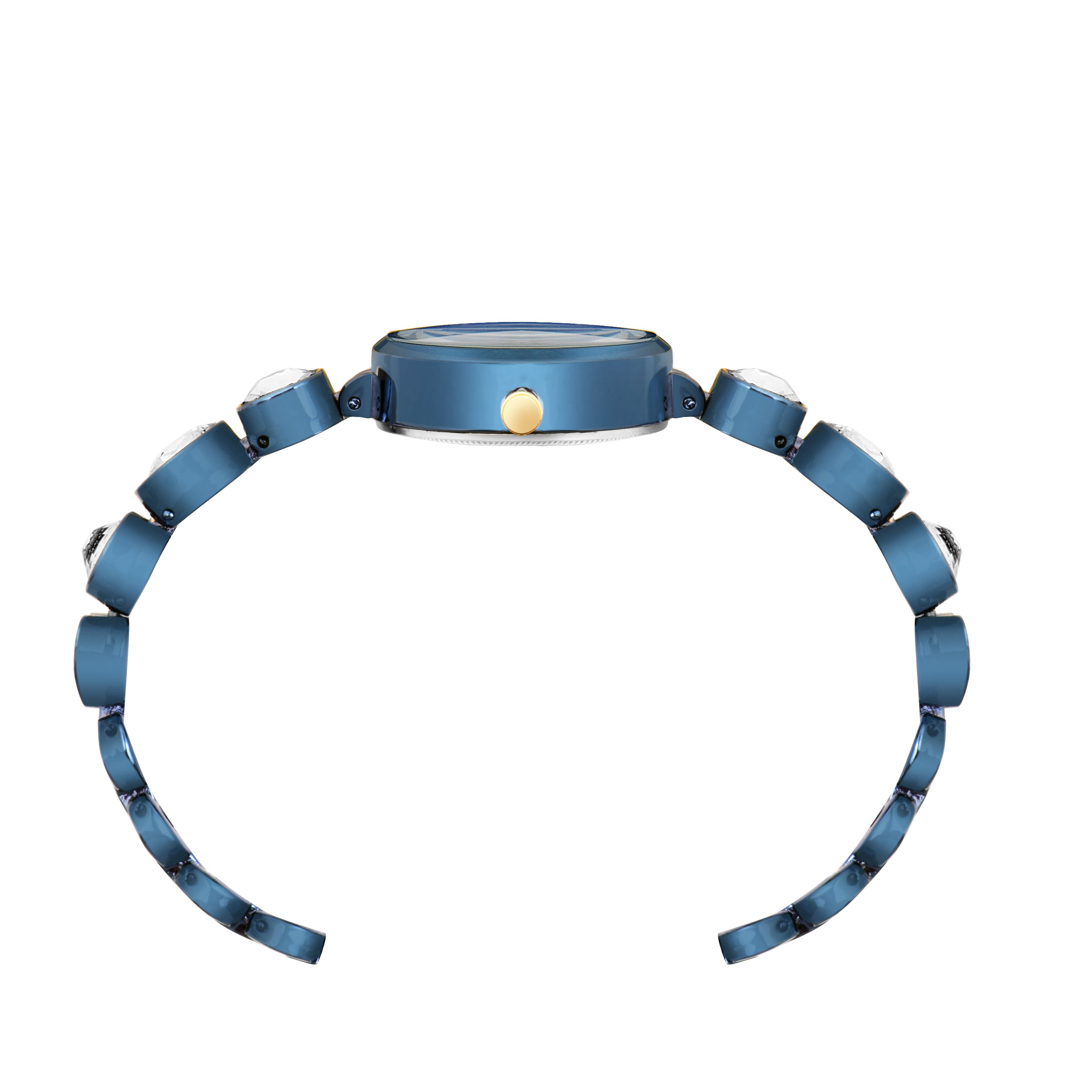 Benling Elegant Crystal-Studded Quartz Watch for Women – Luxury Design with Sparkling Stones BL-1045