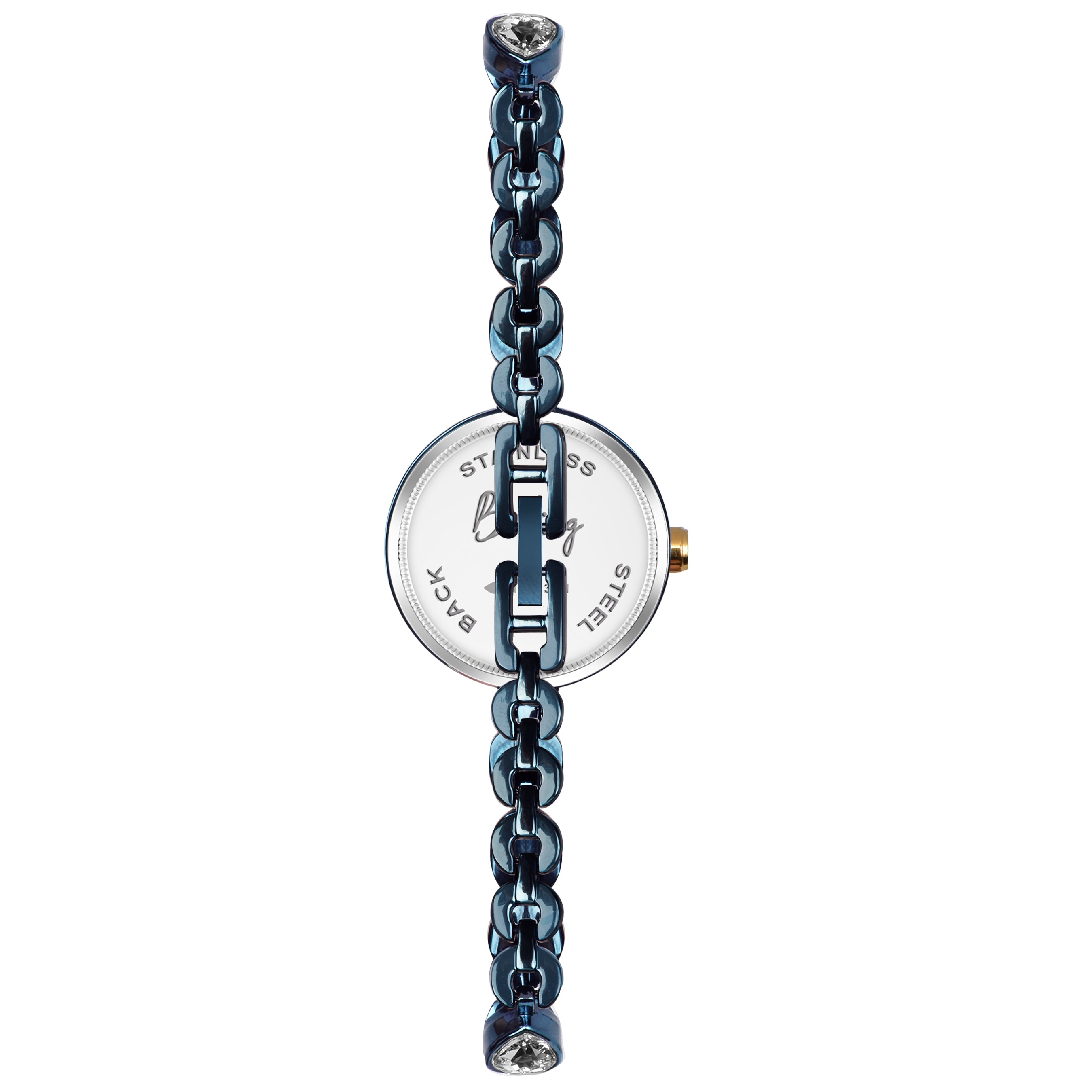 Benling Elegant Crystal-Studded Quartz Watch for Women – Luxury Design with Sparkling Stones BL-1045