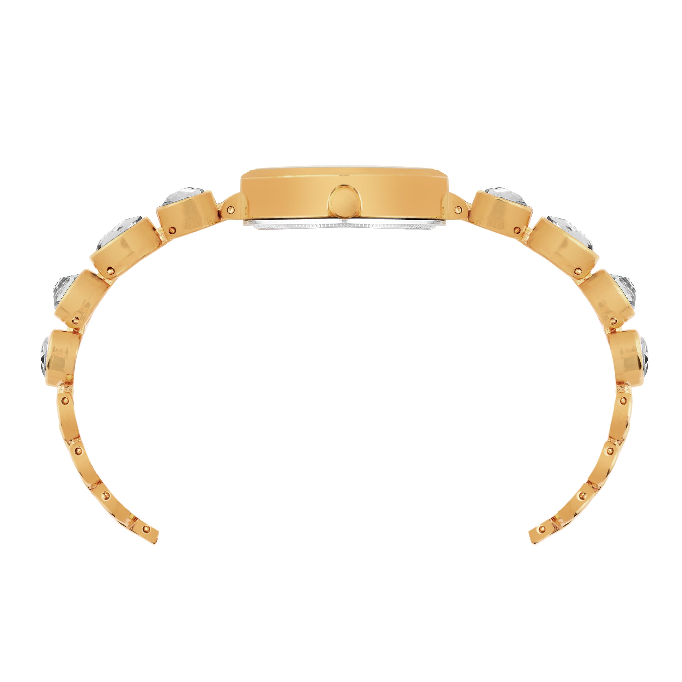 Benling Elegant Crystal-Studded Quartz Watch for Women – Luxury Design with Sparkling Stones BL-1045