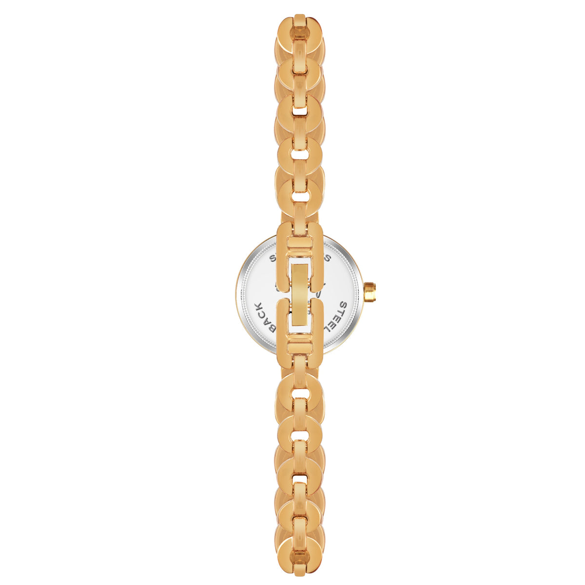 Benling Crystal-Studded Quartz Watch for Women – Luxury Design with Sparkling Stones - - with Pearl Box and Bracelet Benling