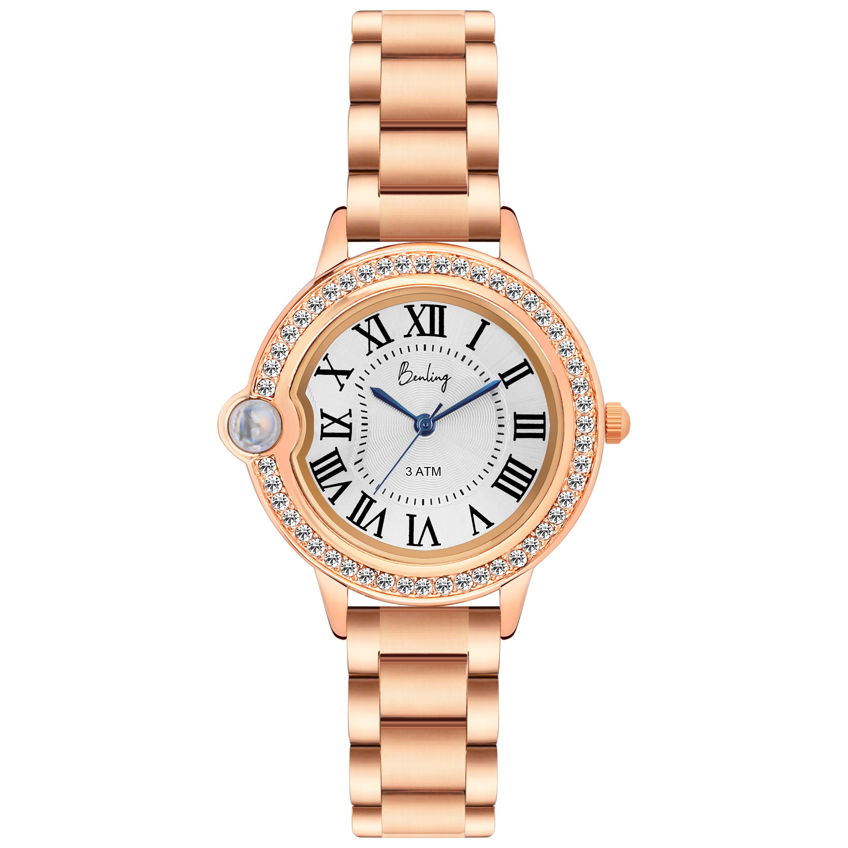 Benling Women’s Nano Projection Watch Gift Set – Says 