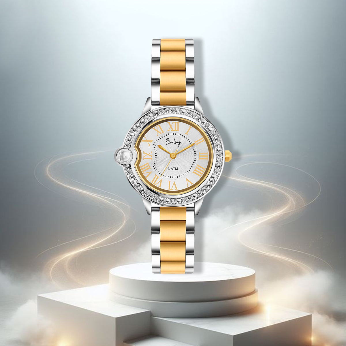 Timeless Love: Benling Nano Projection Watch & Heart Necklace Set – A Perfect Gift of Romance