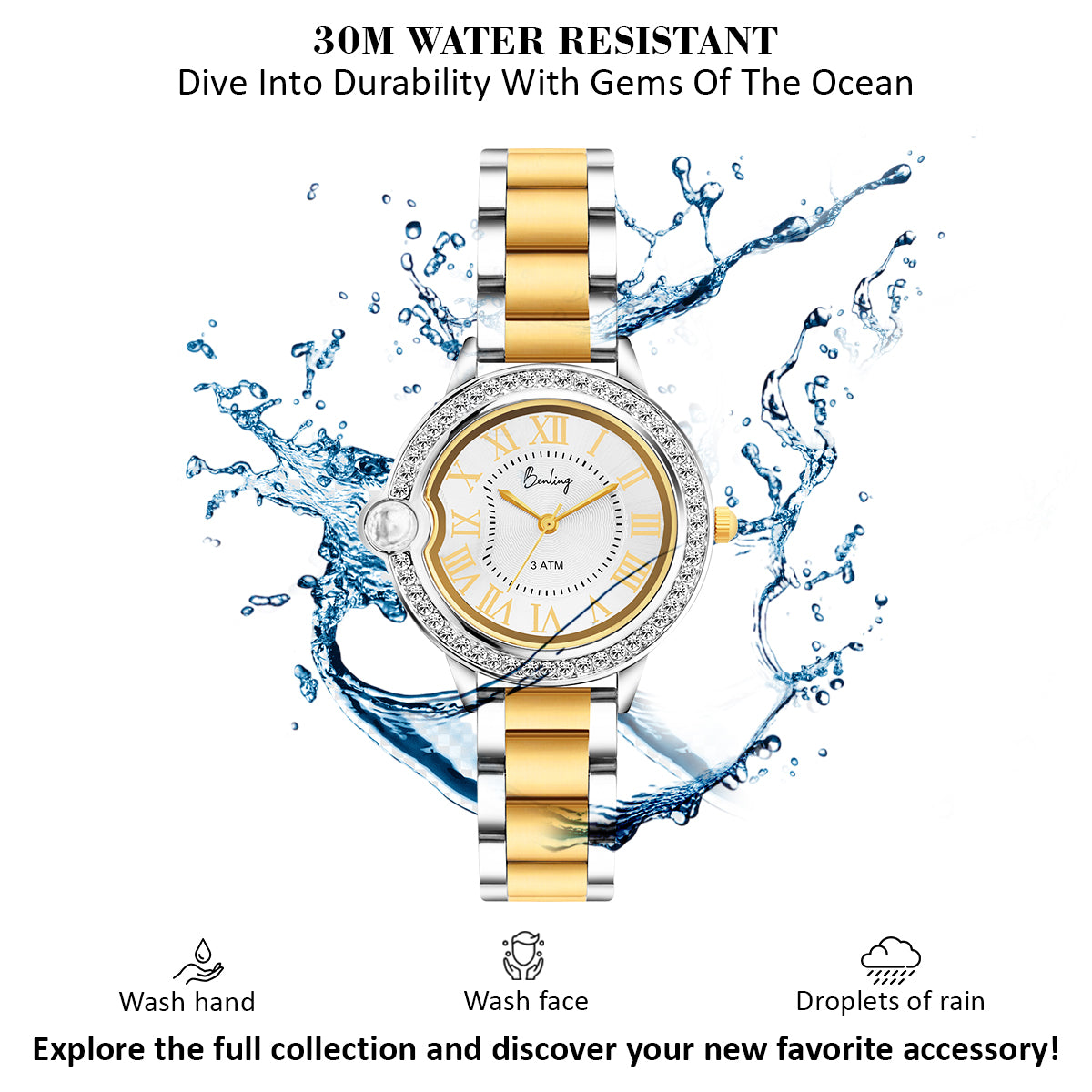 Timeless Love: Benling Nano Projection Watch & Heart Necklace Set – A Perfect Gift of Romance