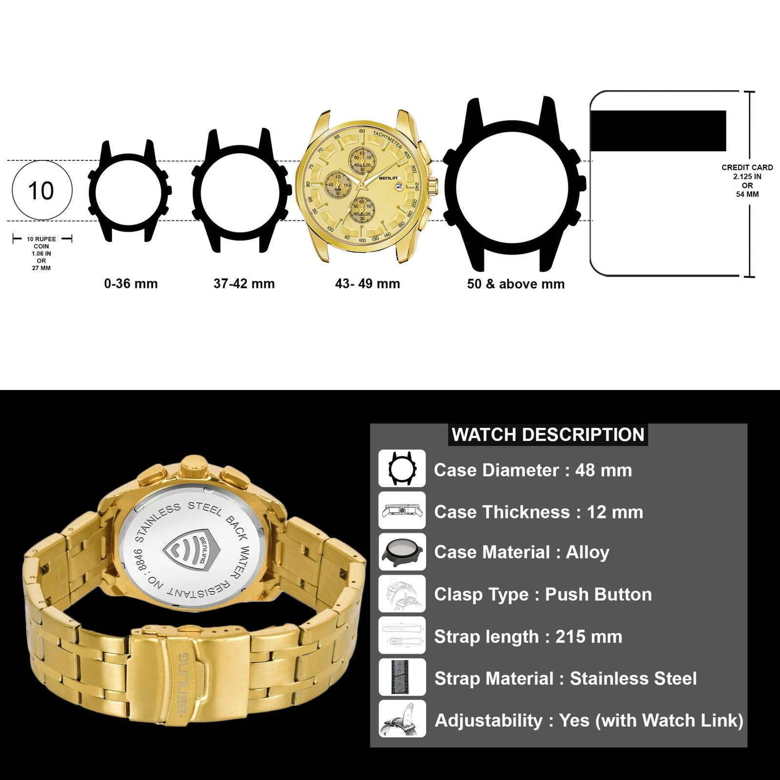 Benling ChronoMaster Watches for Men