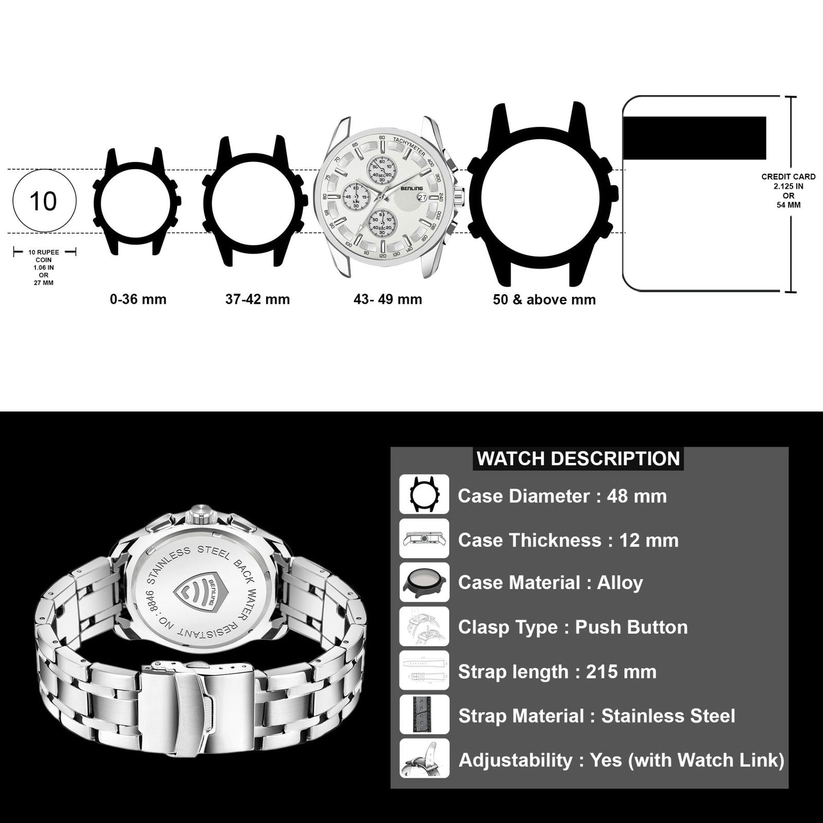 Benling ChronoMaster Watches for Men