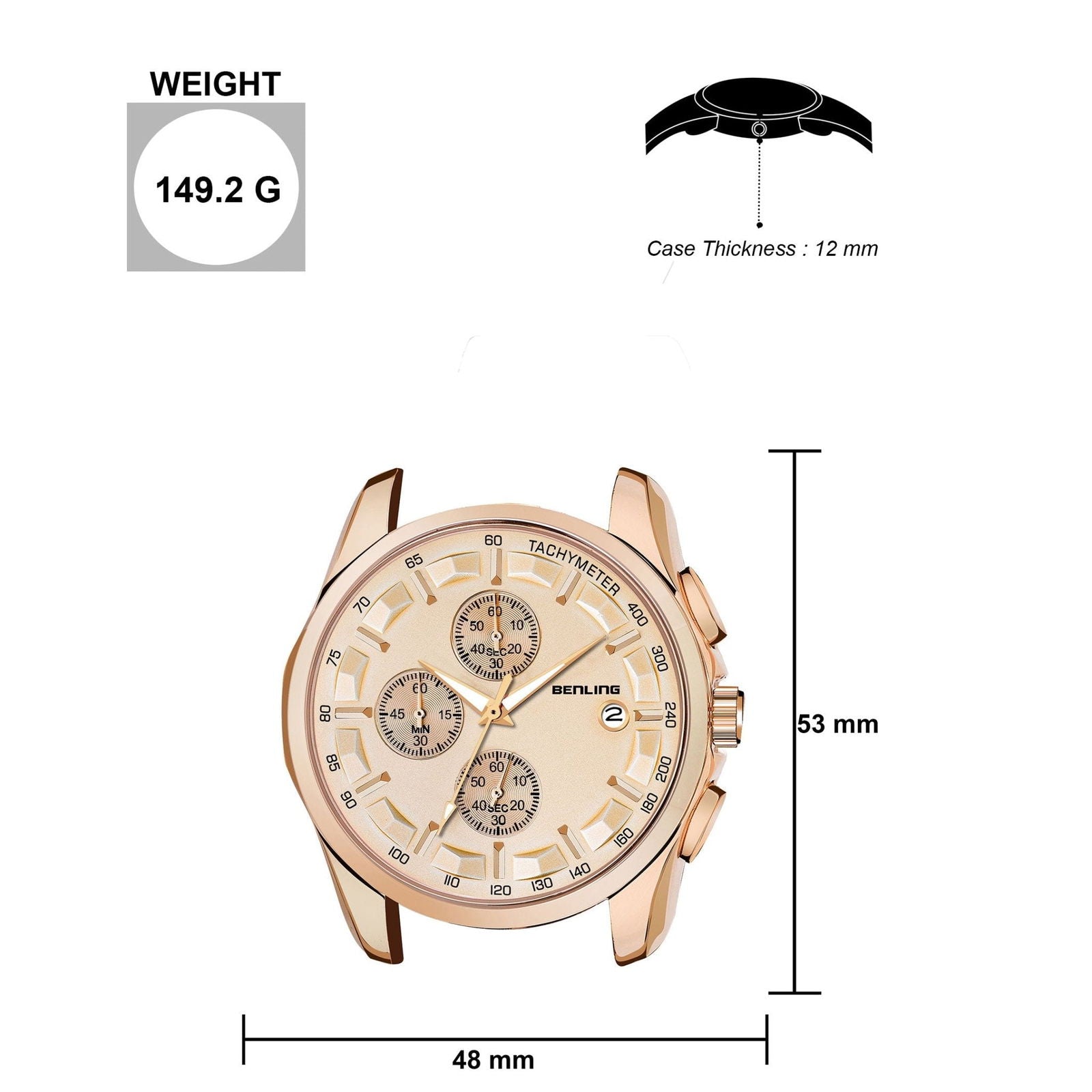 Benling ChronoMaster Watches for Men