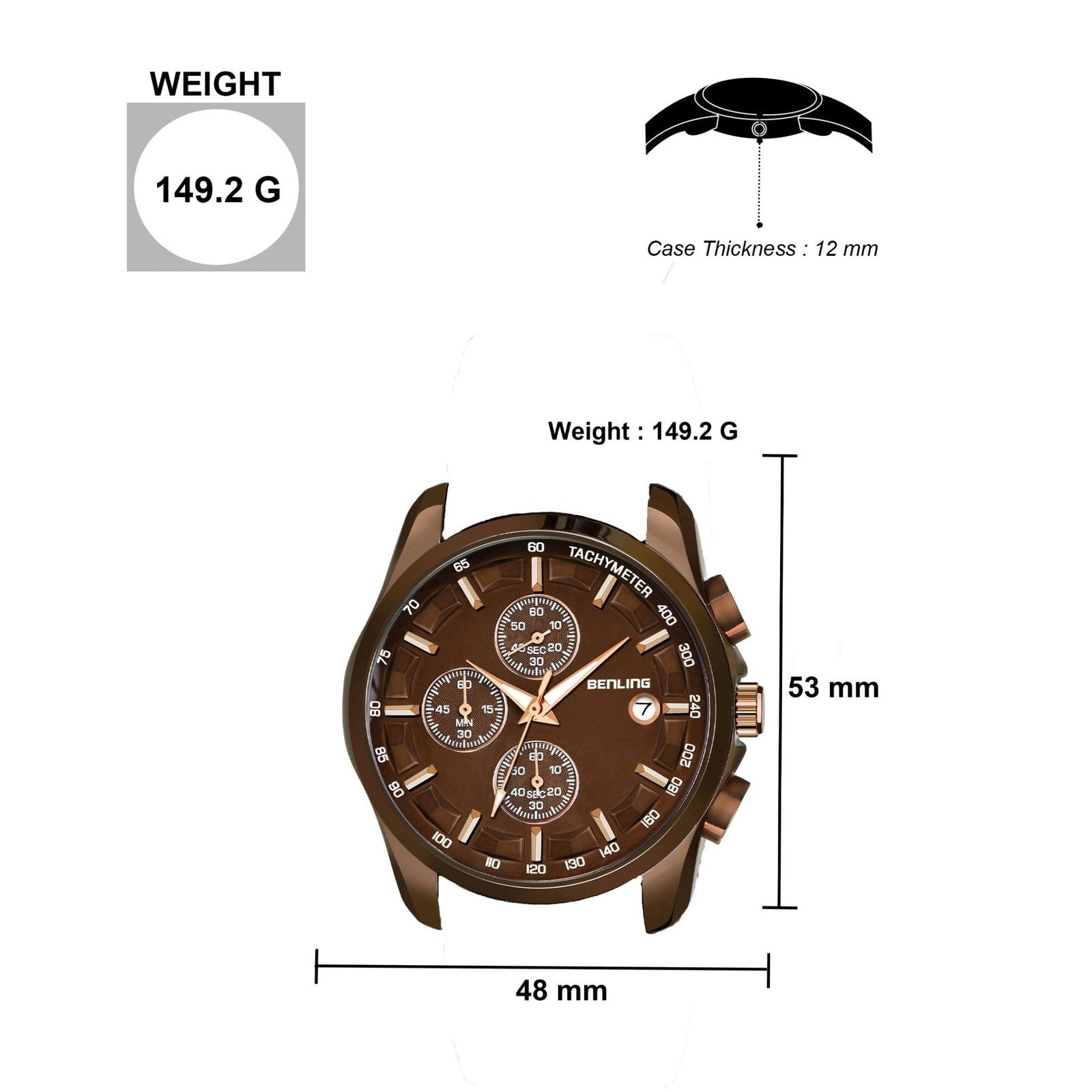 Benling ChronoMaster Watches for Men