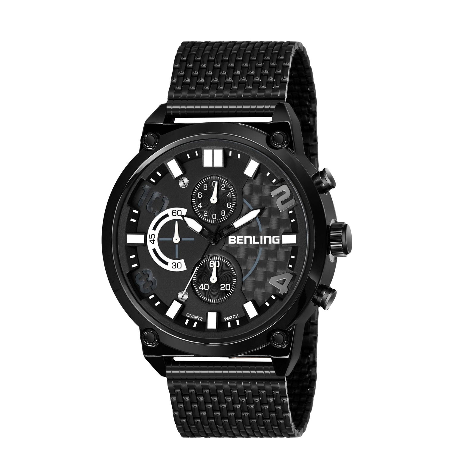 Benling Chronograph Series with Milanese Mesh Band Analog Watch