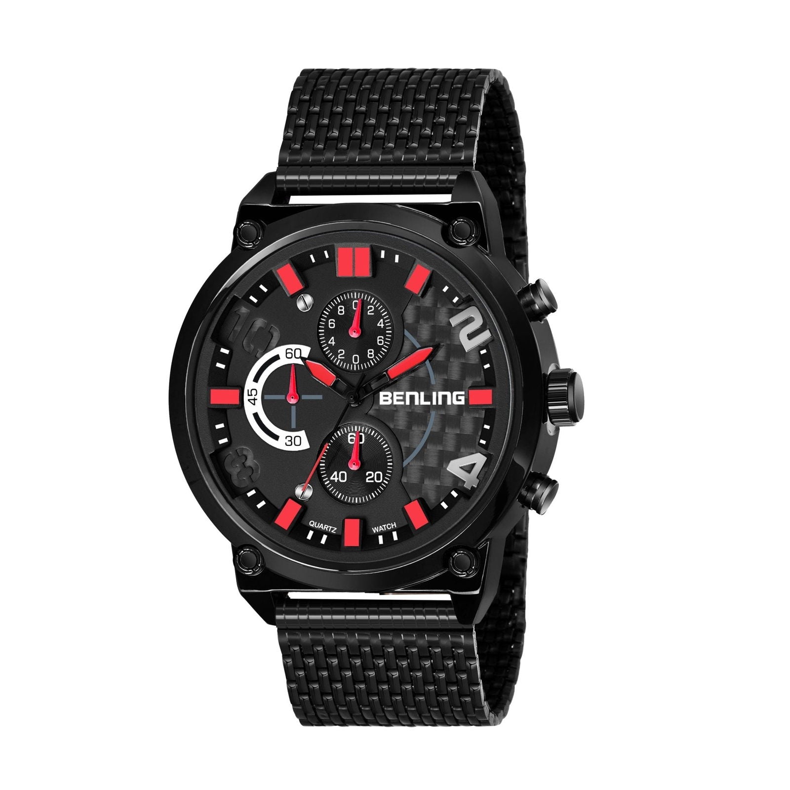 Benling Chronograph Series with Milanese Mesh Band Analog Watch