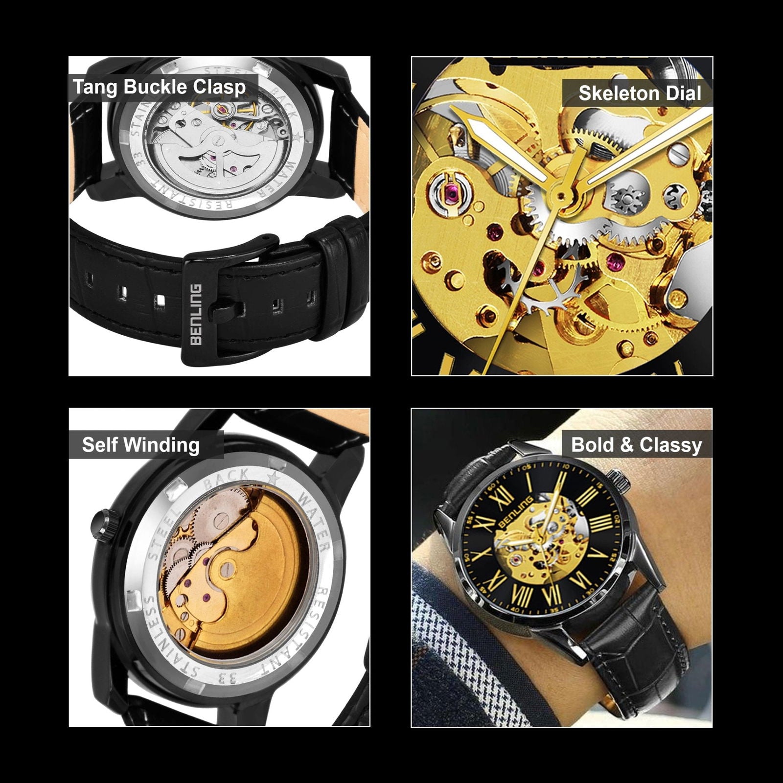 Benling Enigma Automatic Watch - Iconic Collection