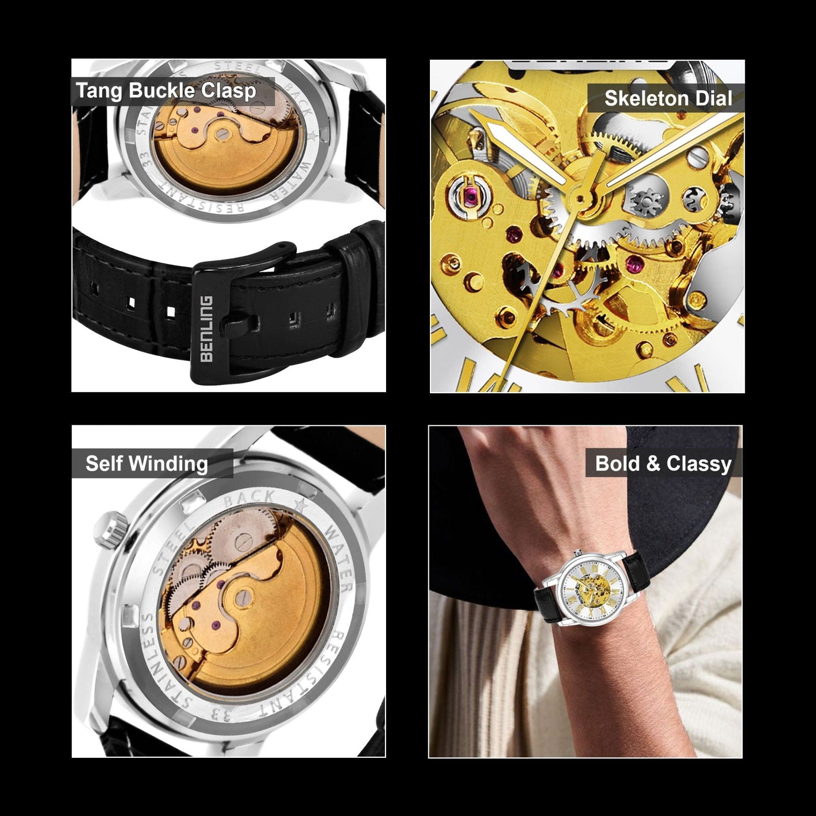 Benling Enigma Automatic Watch - Iconic Collection