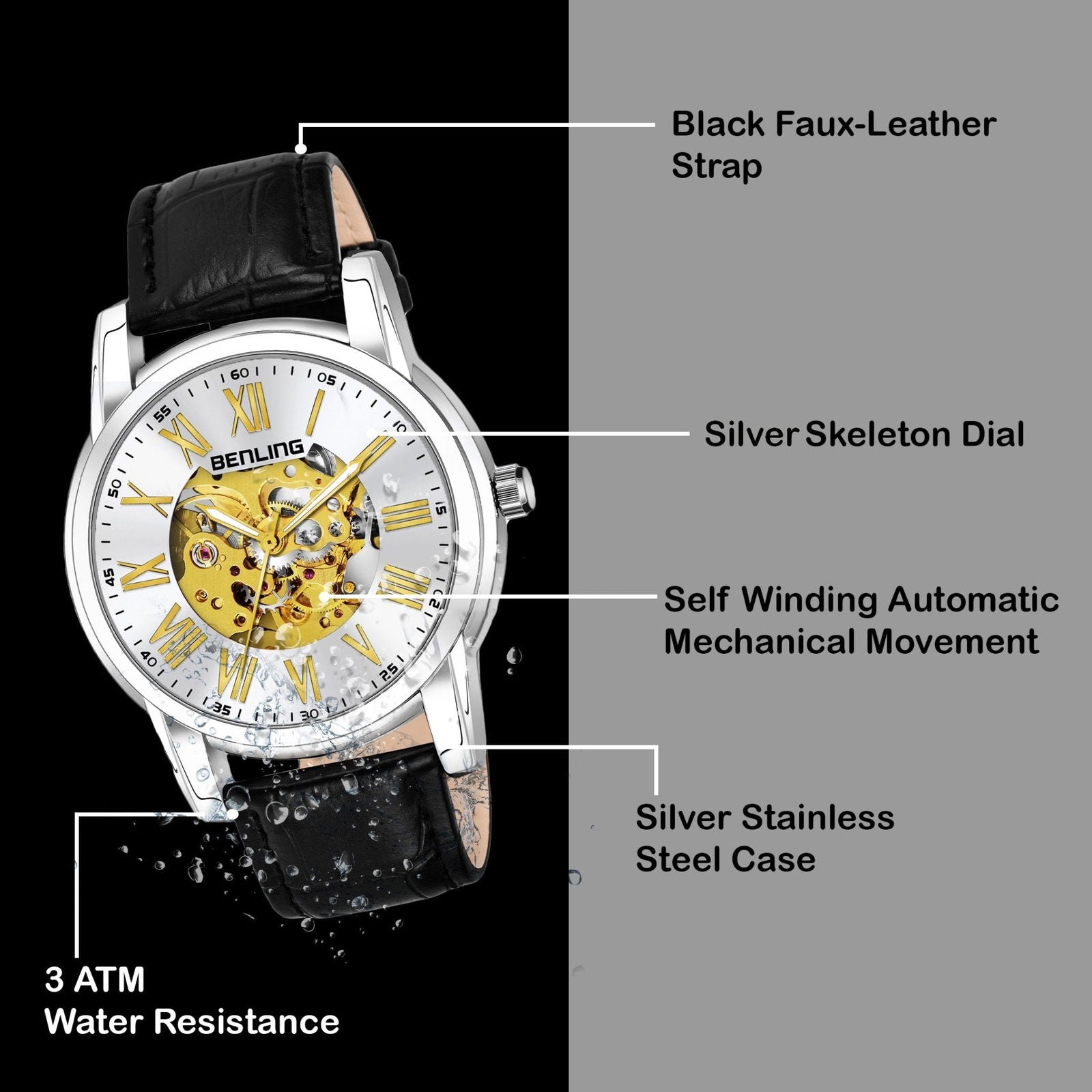 Benling Enigma Automatic Watch - Iconic Collection