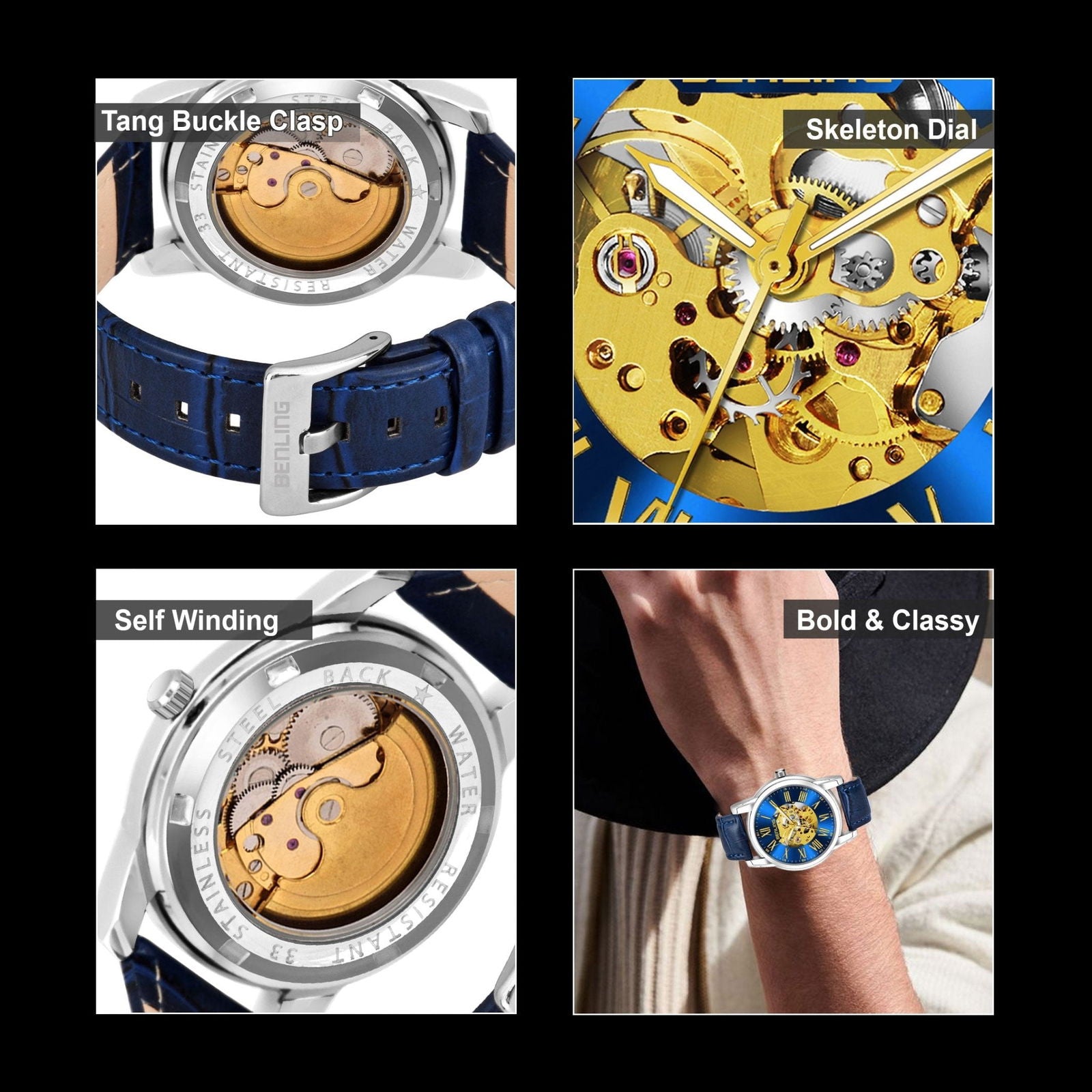 Benling Enigma Automatic Watch - Iconic Collection