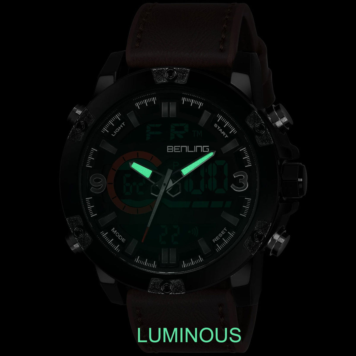 Benling Iconic Modern Ana Digital Watch – BL-1004 - Benling
