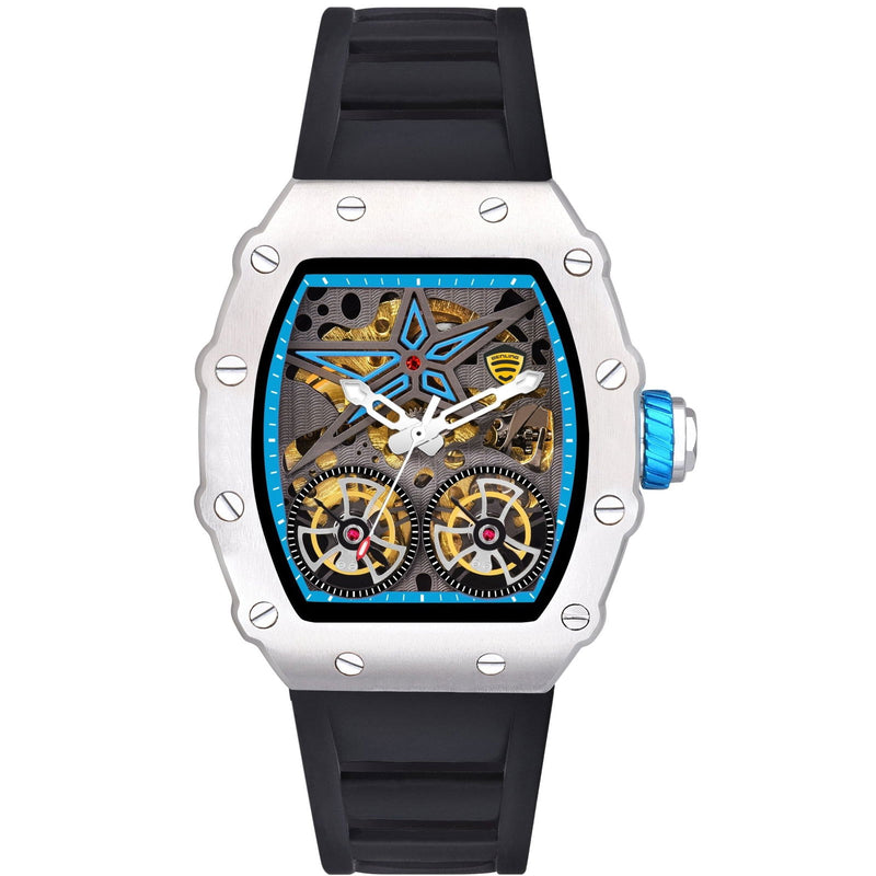 Benling Marvel Series Automatic Watch with Flywheel Unique Dial Luxury Watch