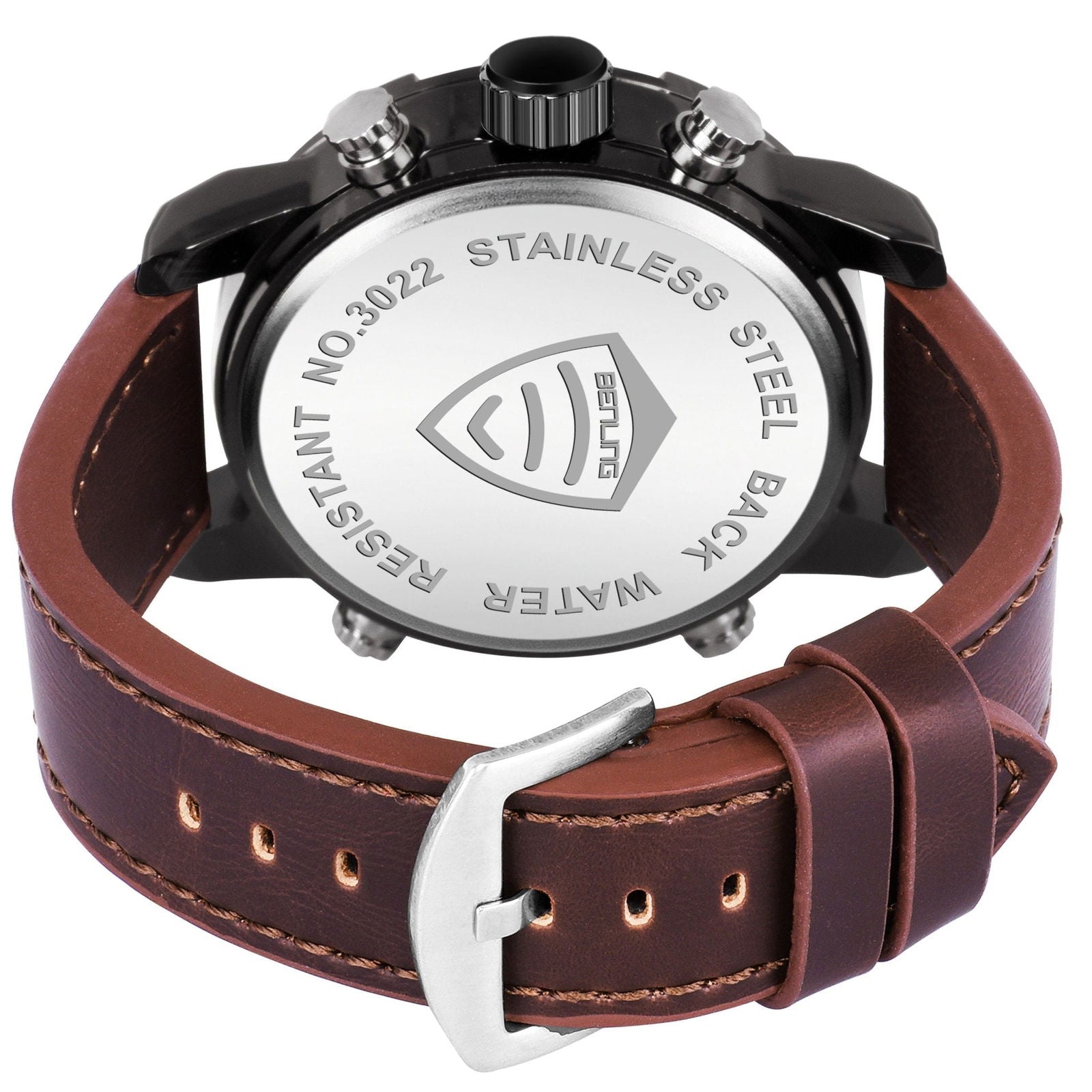 Benling Men’s Stylish and Functional Analog Digital Watch with EL Backlight – BENLING BL-1005