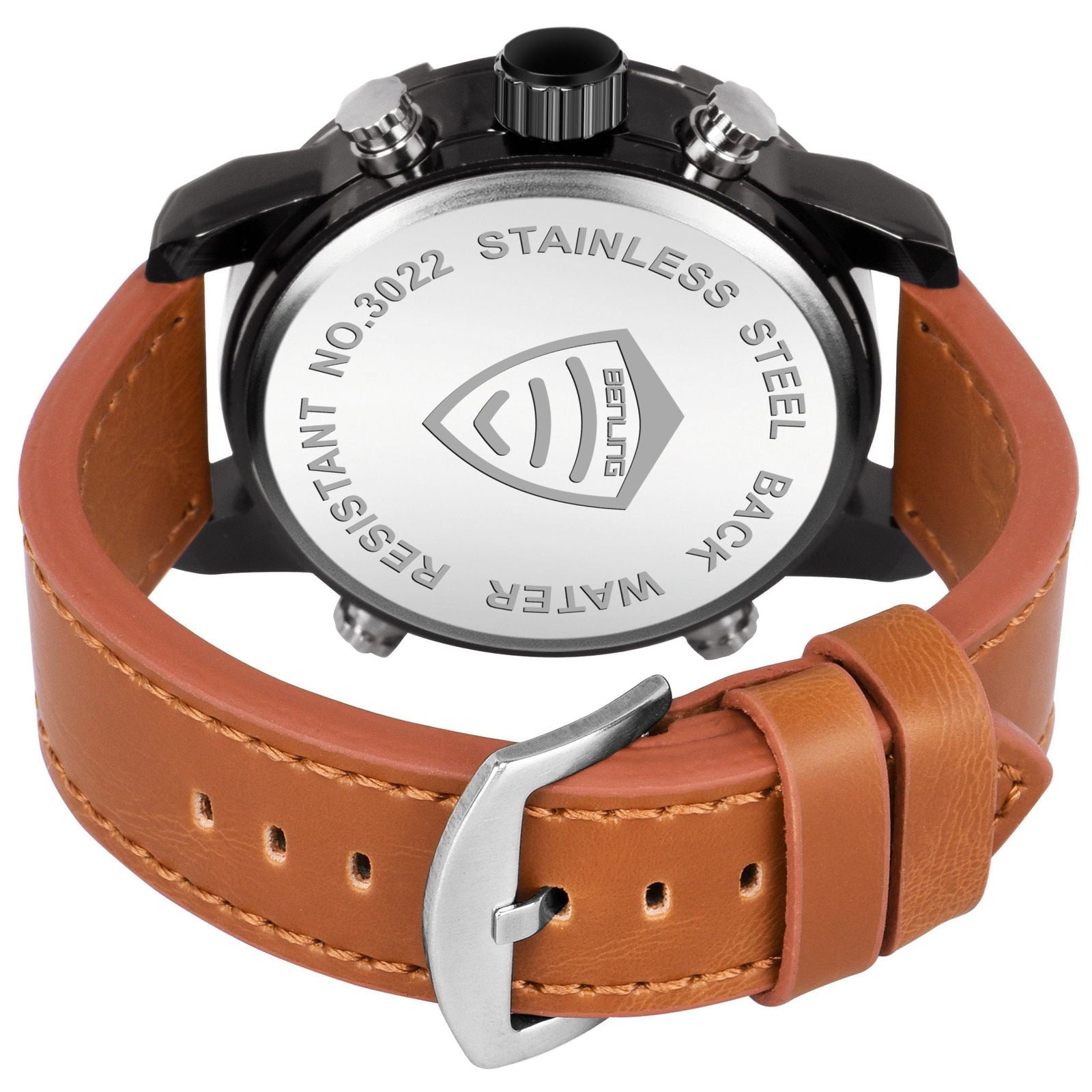 Benling Men’s Stylish and Functional Analog Digital Watch with EL Backlight – BENLING BL-1005