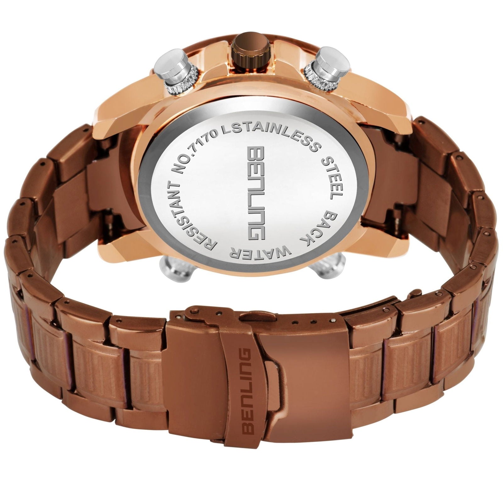 Benling Stylish Analog Digital Watch with EL Backlight – BENLING BL-1034