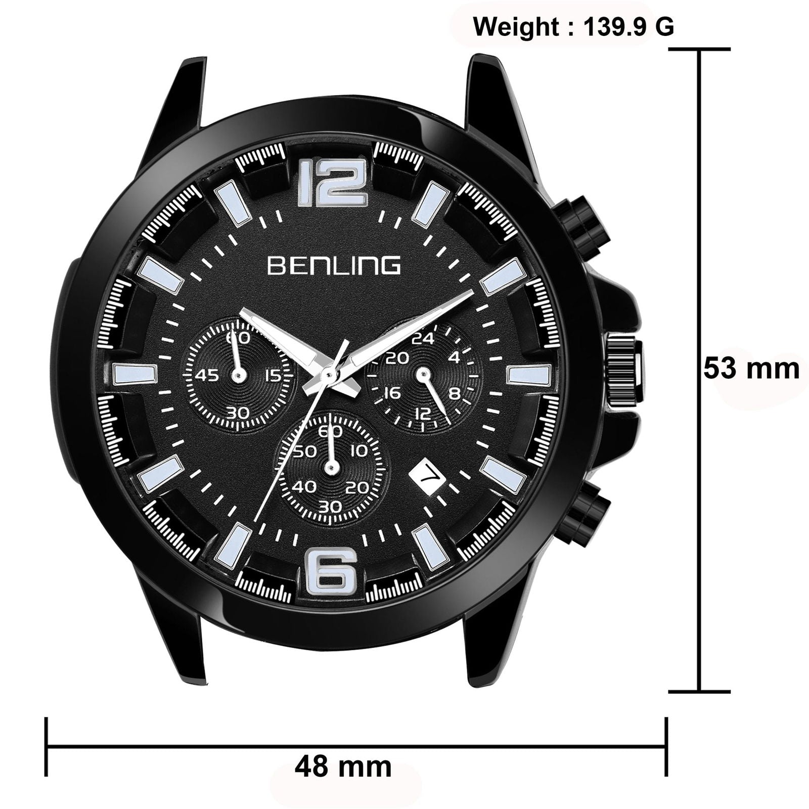 Benling Velocity ChronoMaster Watch - Multifunctional