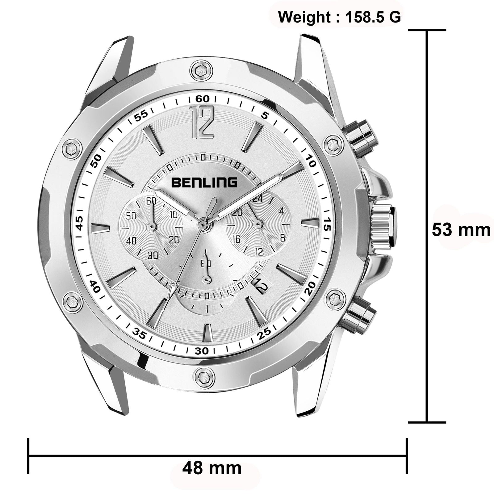 Benling Velocity ChronoMaster Watch - Multifunctional