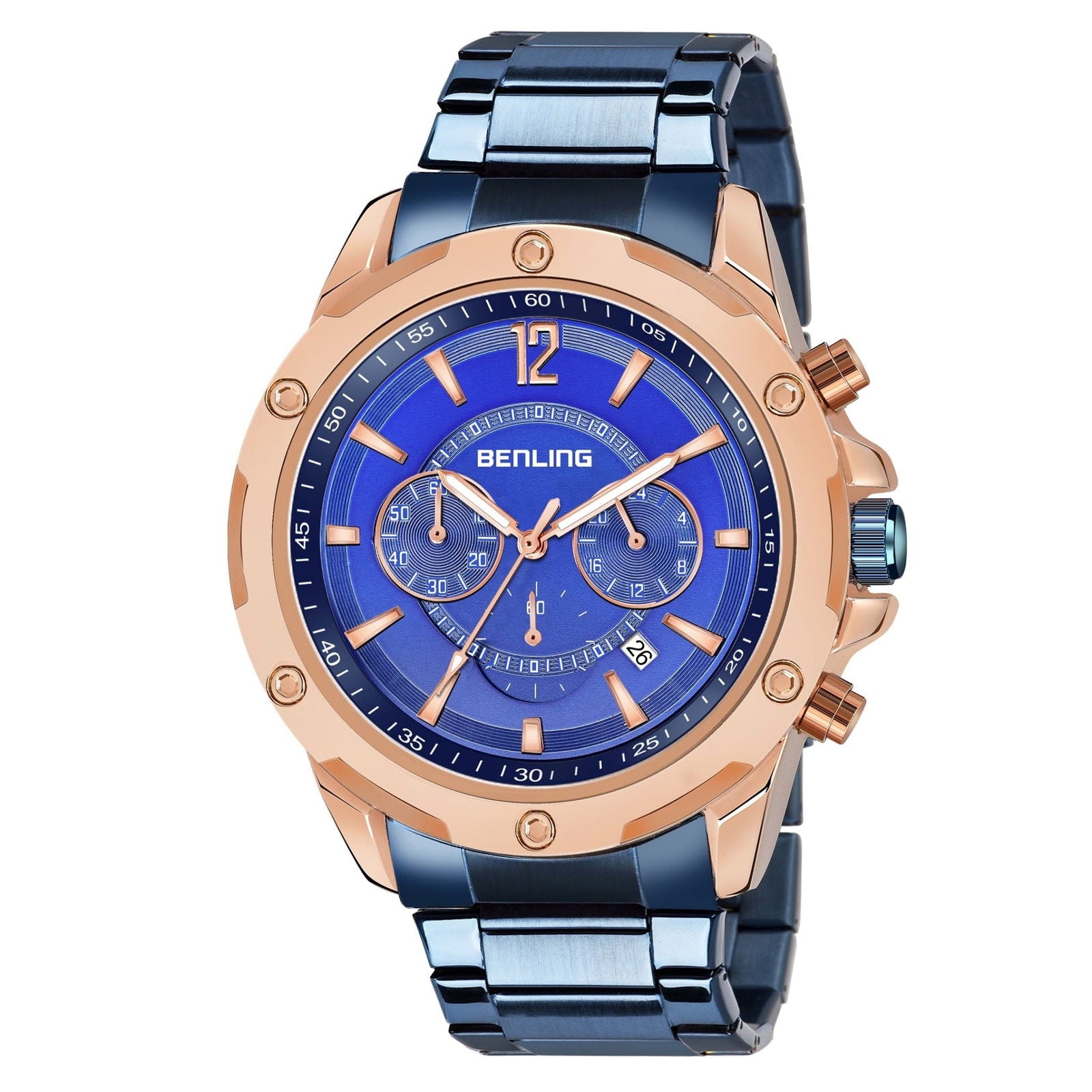 Benling Velocity ChronoMaster Watch - Multifunctional