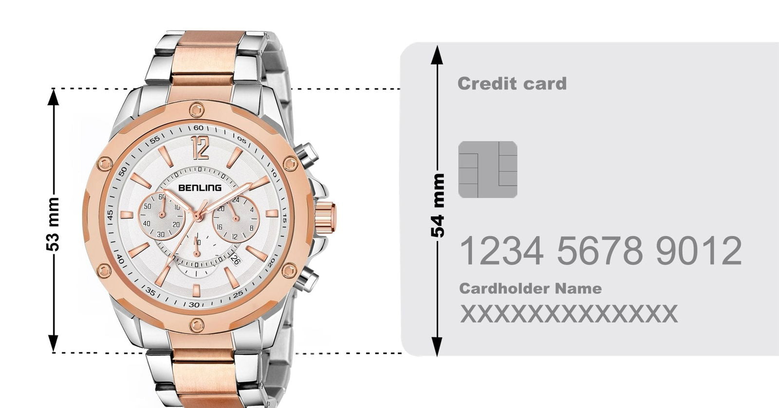 Benling Velocity ChronoMaster Watch - Multifunctional