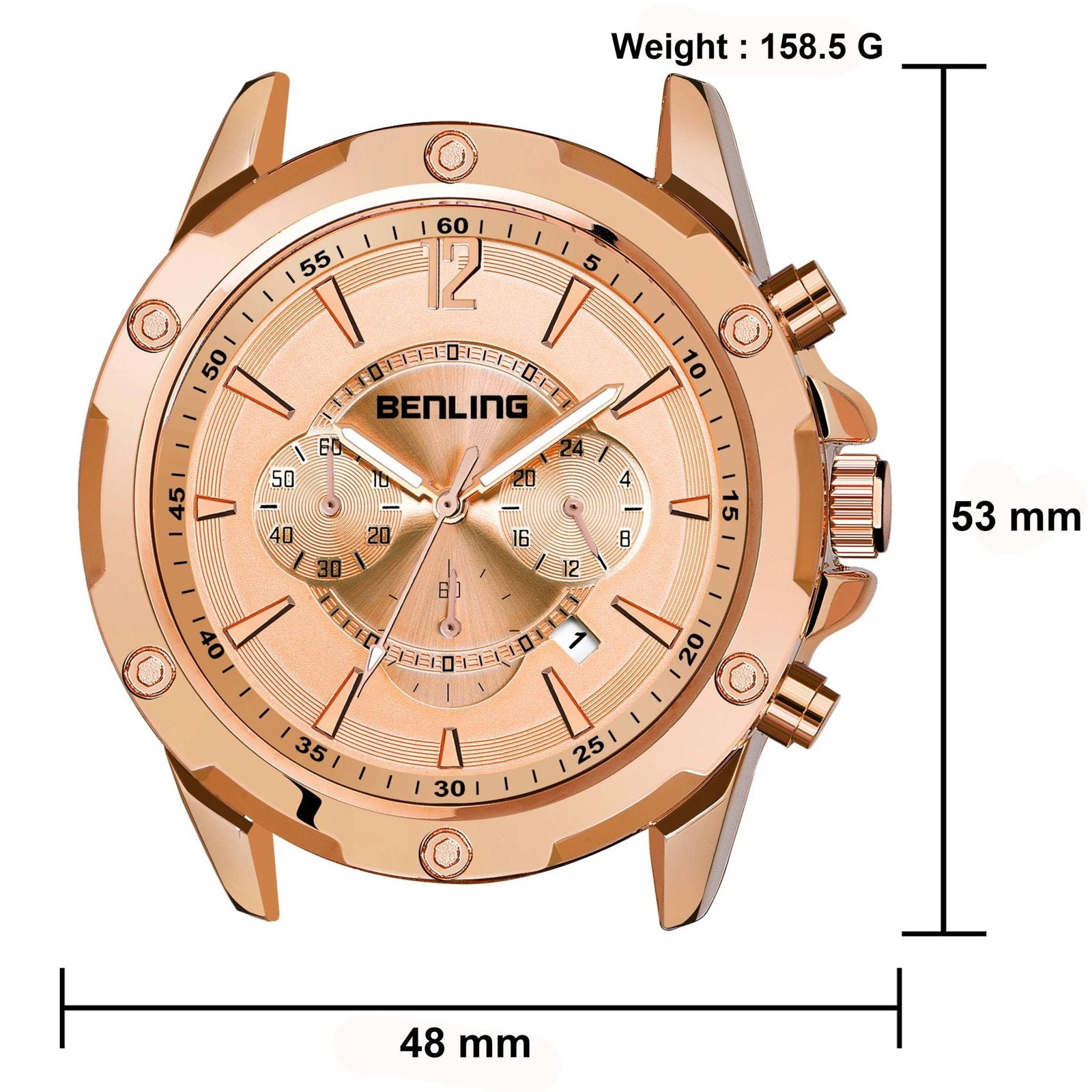 Benling Velocity ChronoMaster Watch - Multifunctional