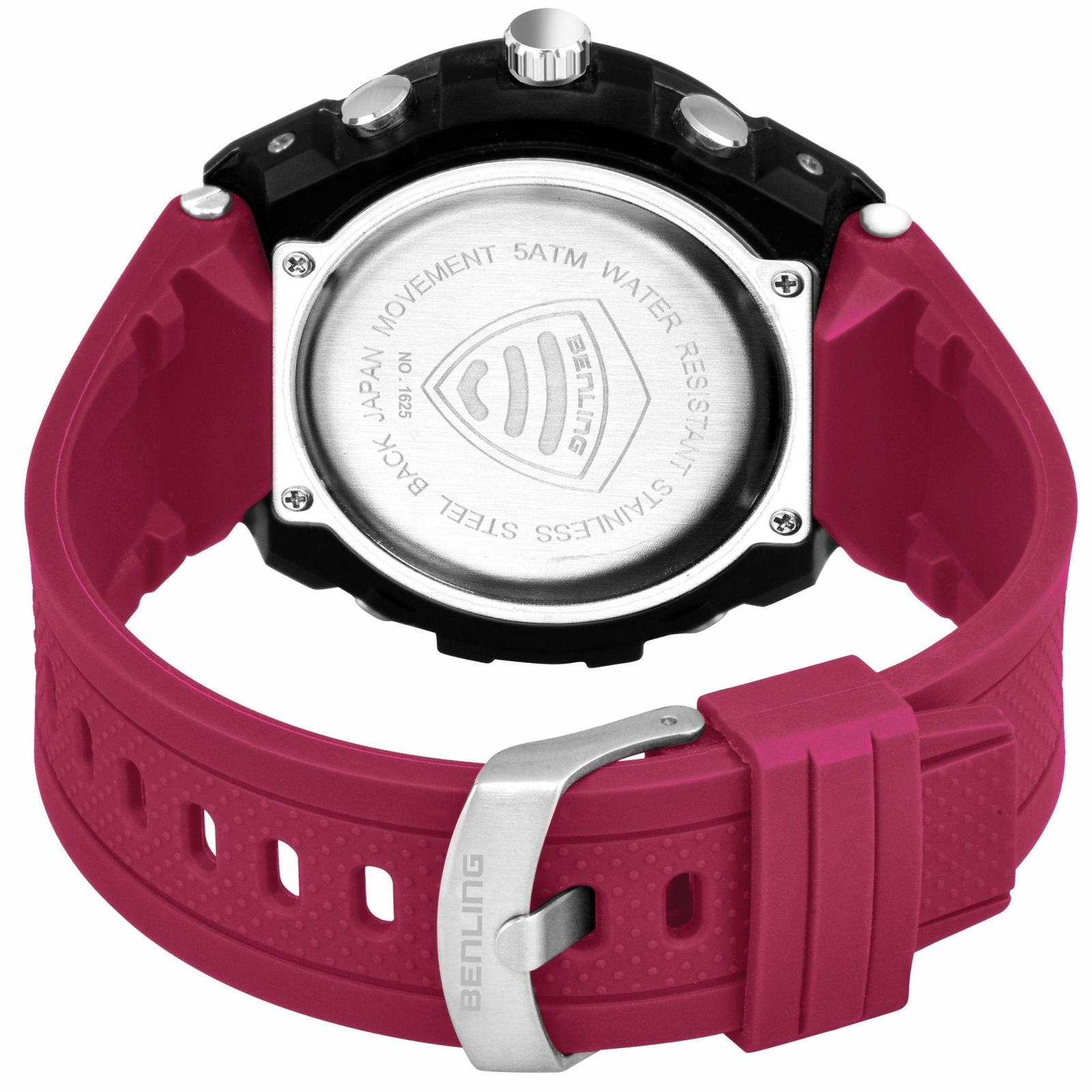 Benling Versatile Analog Digital Watch with EL Backlight-SKBLANDG-6004