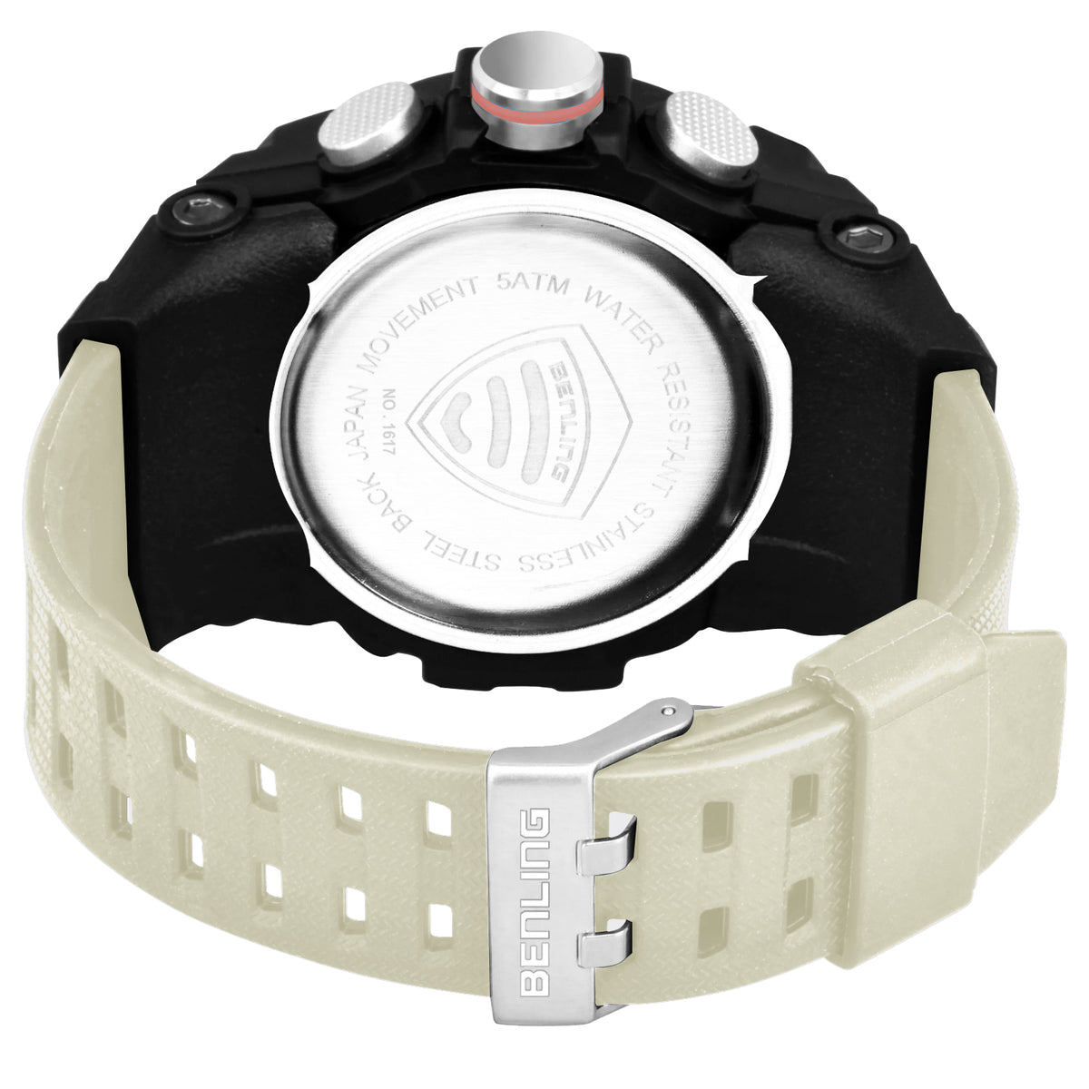 Benling Men’s 5-Color Analog Digital Watch – SKBLANDG-6008 My Store