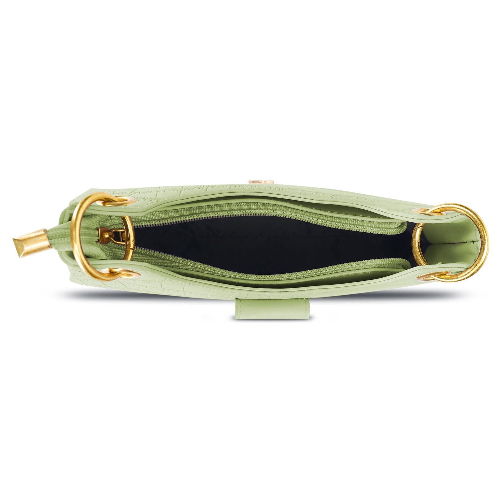 Croc Embossed Crossbody Bag for Women