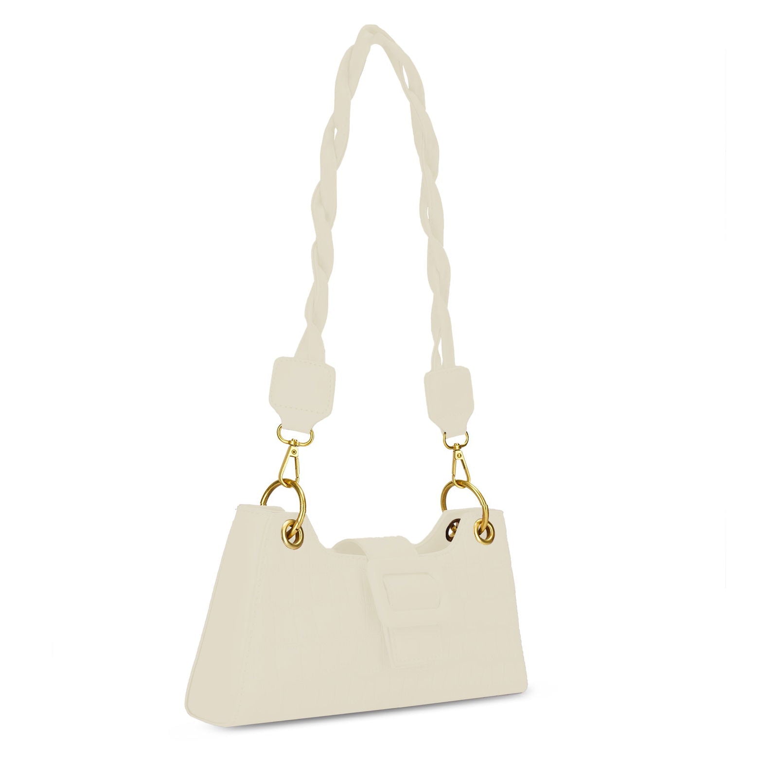 Croc Embossed Crossbody Bag for Women