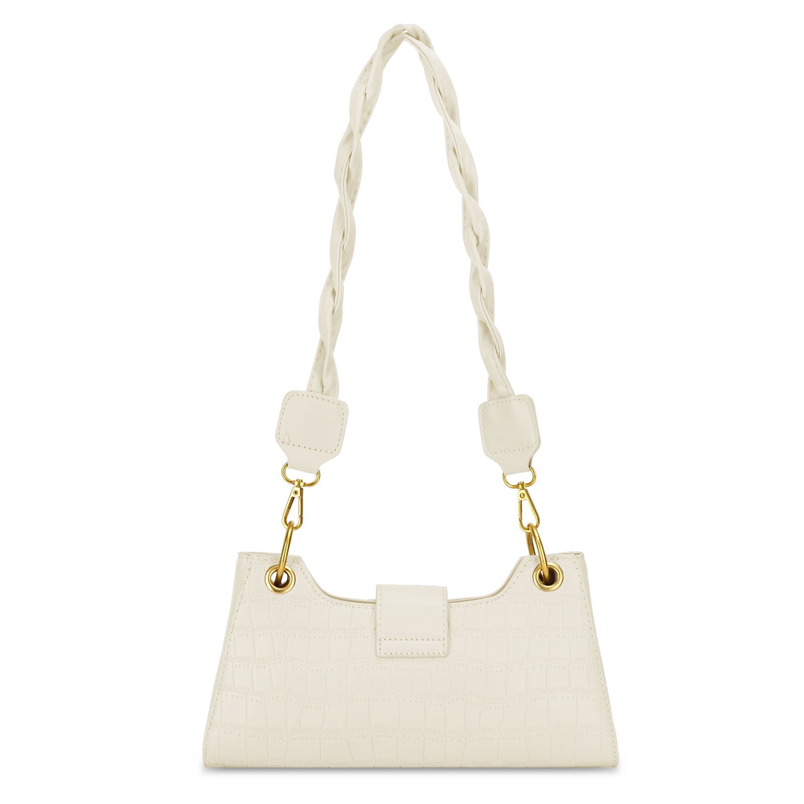 Croc Embossed Crossbody Bag for Women