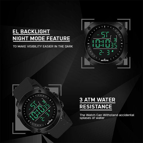 Digital Watch For All Occasion | Multi-Color |6058