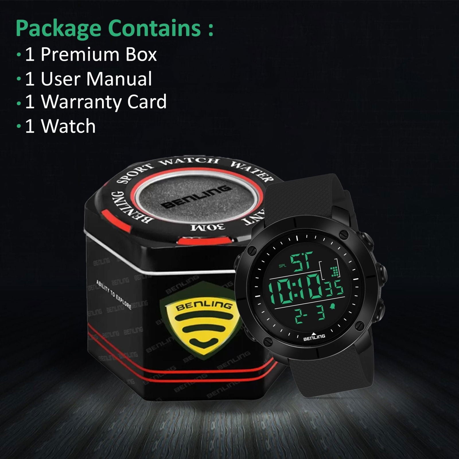 Digital Watch For All Occasion | Multi-Color |6058