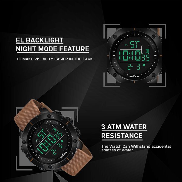 Digital Watch For All Occasion | Multi-Color |6058