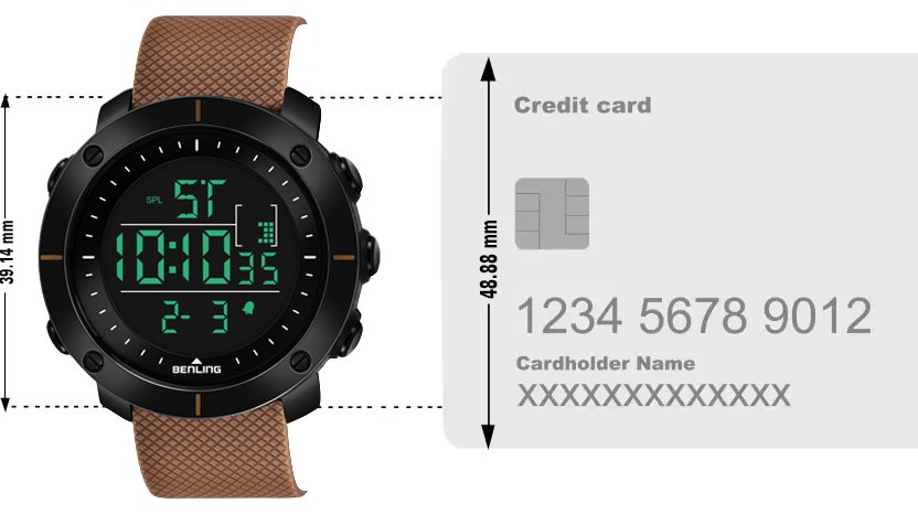 Digital Watch For All Occasion | Multi-Color |6058