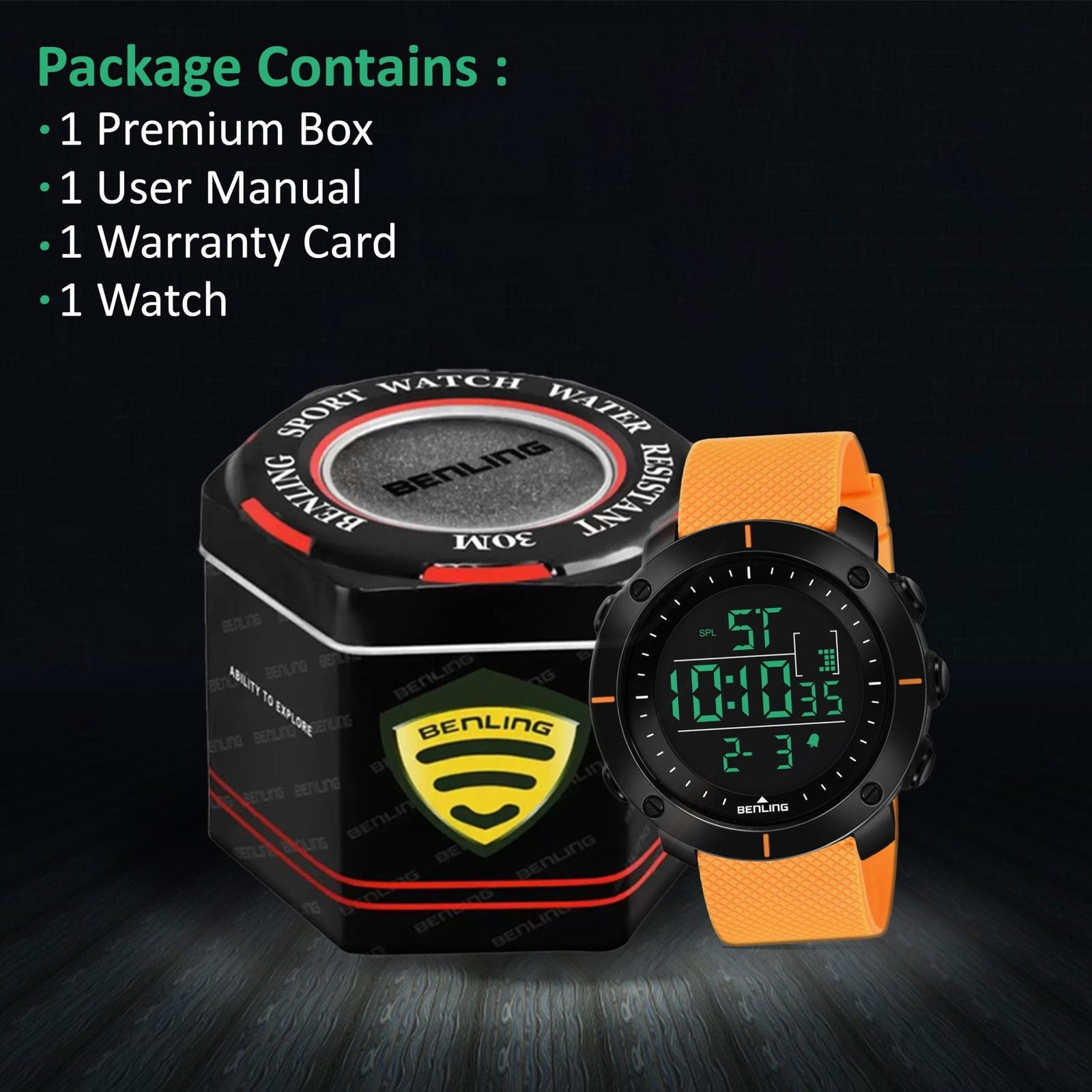 Digital Watch For All Occasion | Multi-Color |6058