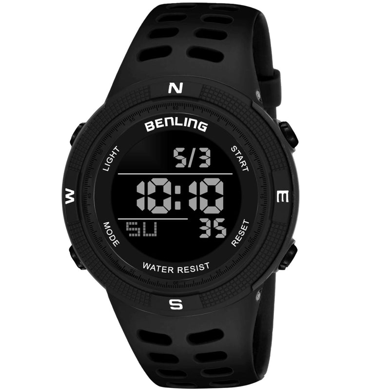 Digital Watch with Stopwatch | Calendar | Alarm | Sports – Formal Casual Wear | 6060