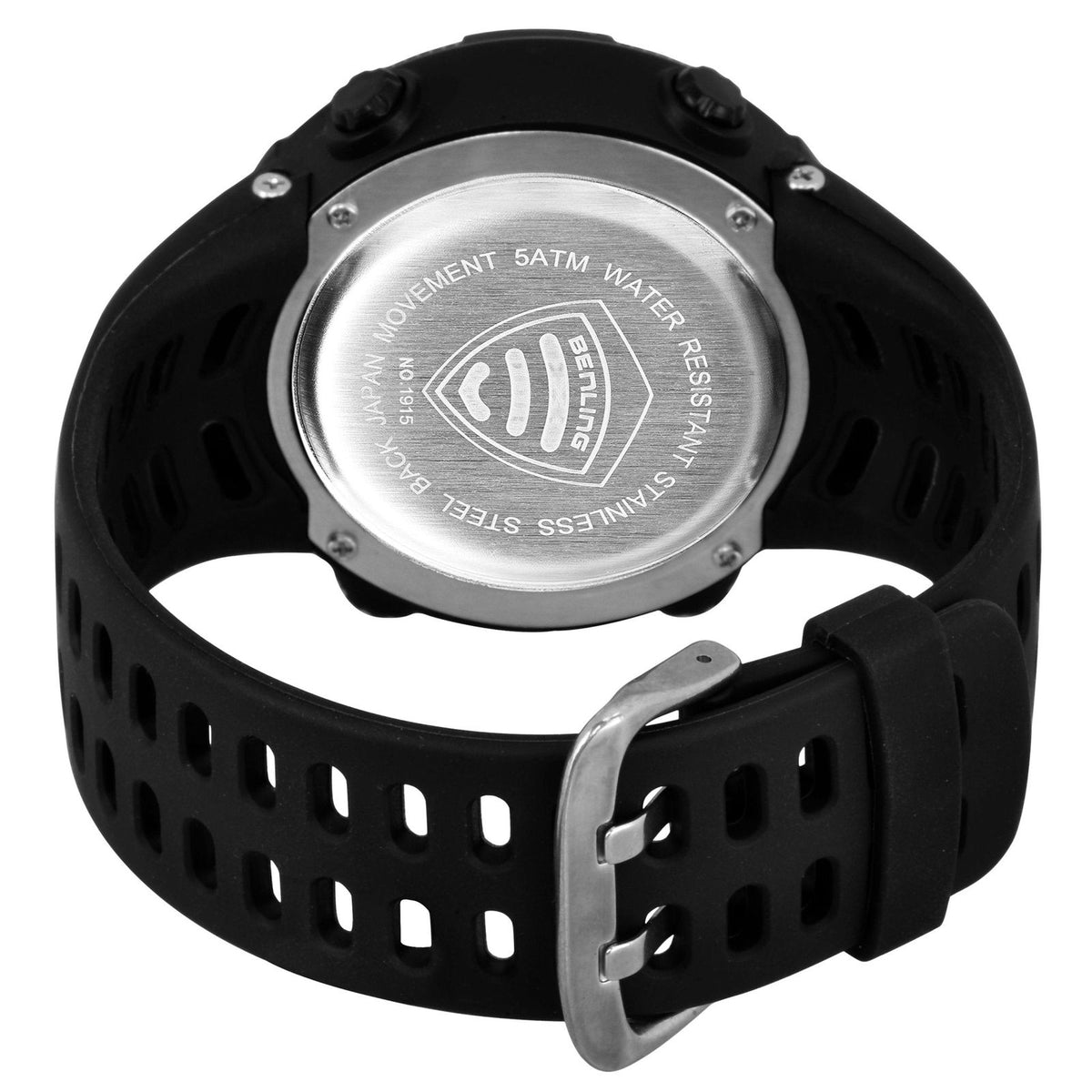Digital Watch with Stopwatch | Calendar | Alarm | Sports – Formal Casual Wear | 6060 - Benling