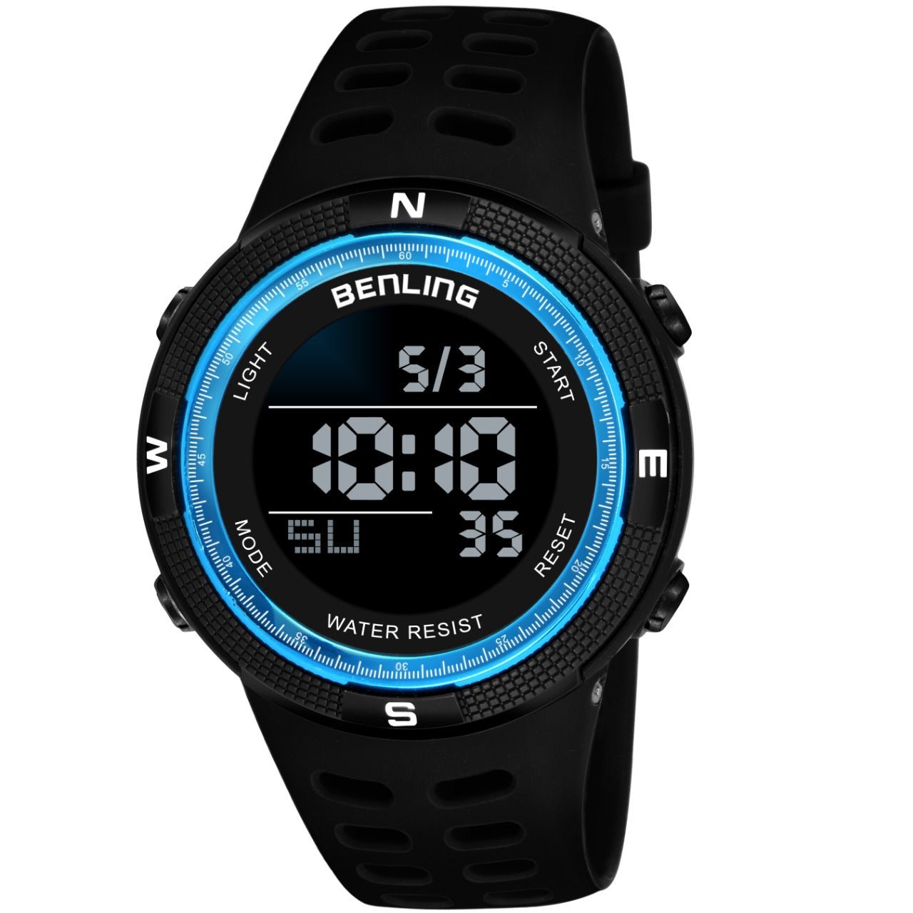 Digital Watch with Stopwatch | Calendar | Alarm | Sports – Formal Casual Wear | 6060